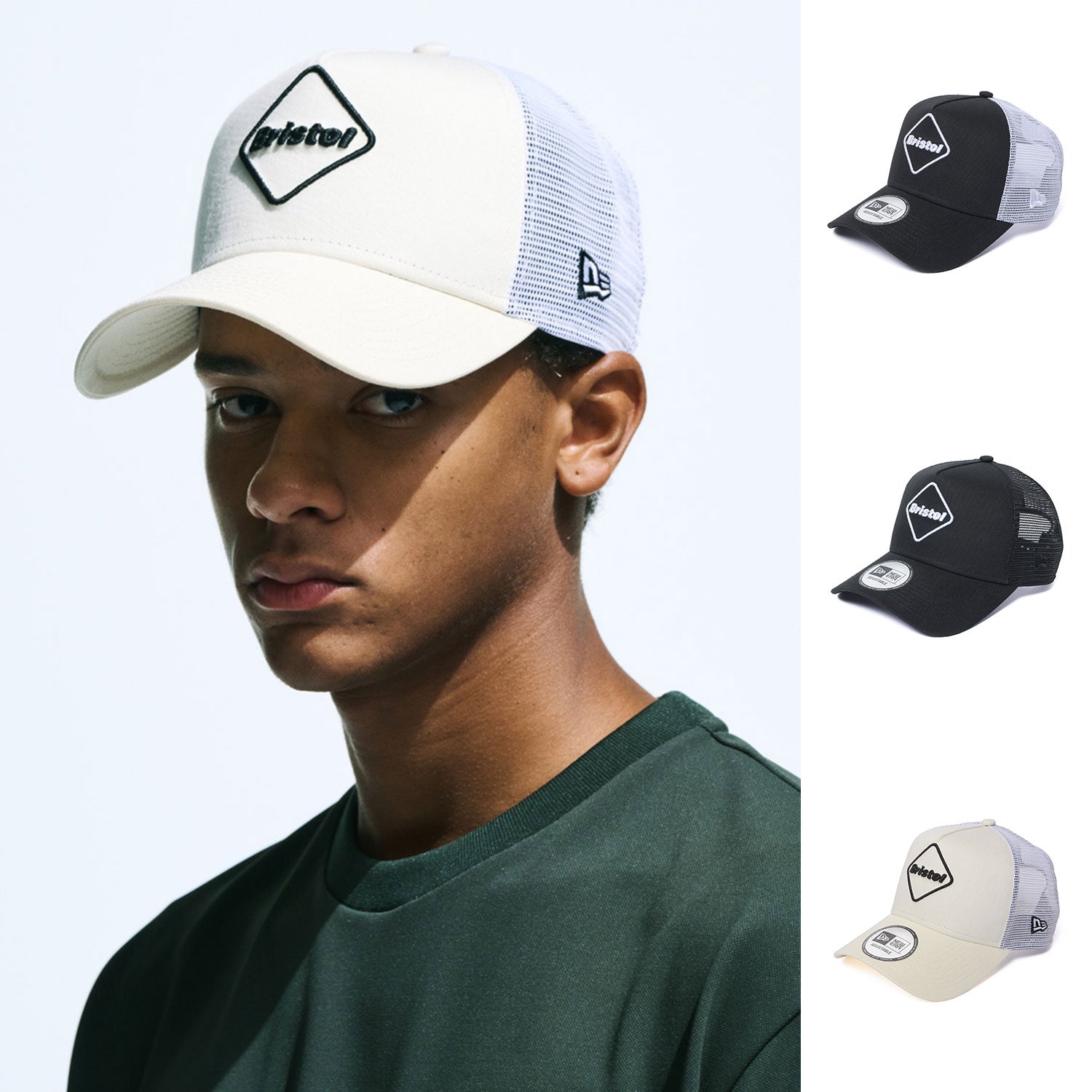 F.C.Real Bristol 25S/S NEWERA 9FORTY A-FRAME MESH CAP  FCRB-250099 