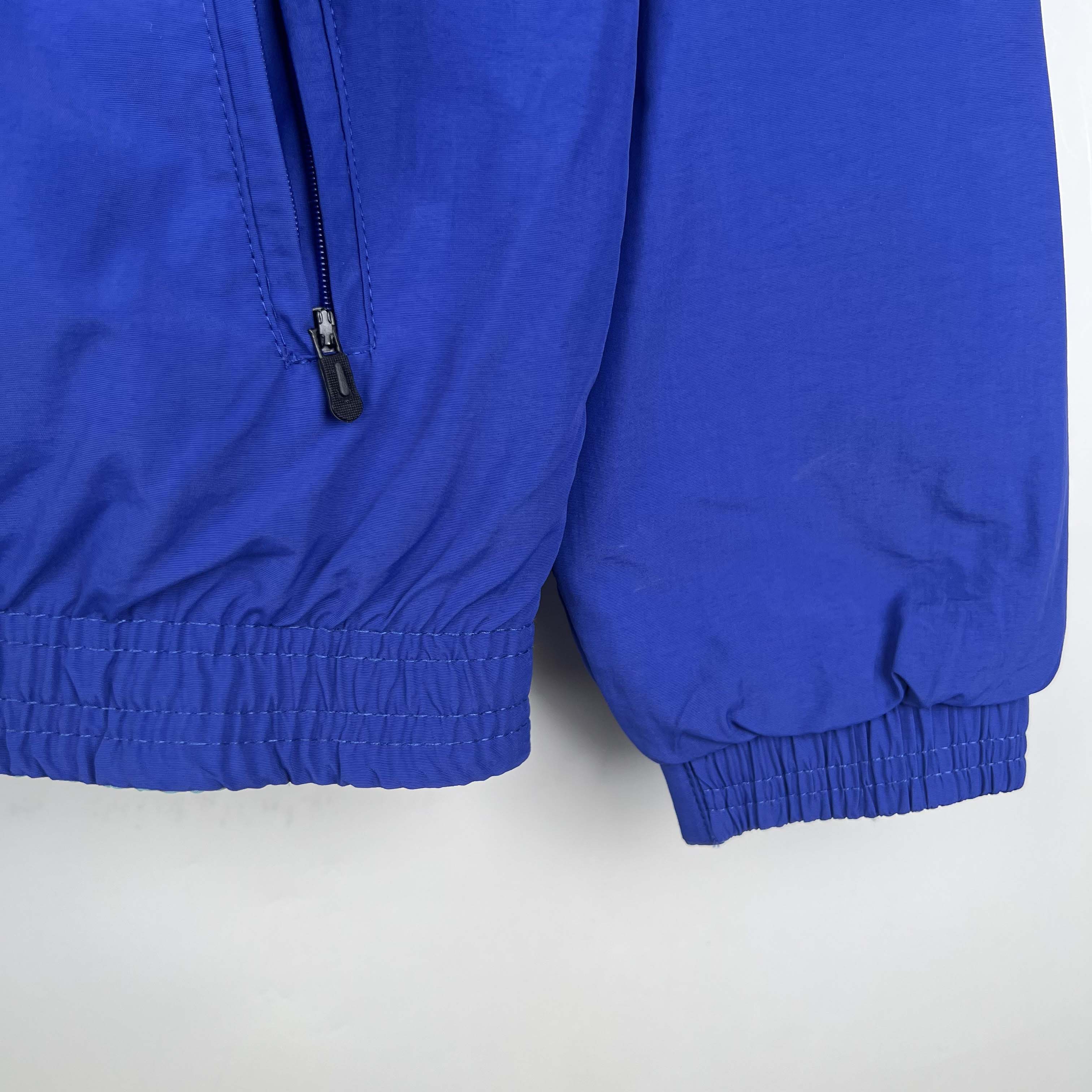 2023/2024 Barcelona Reversible Windbreaker Blue Soccer Jersey 1:1 Thai Quality:football jersey mysite: unitedjerseyfootball 邓江浪:football