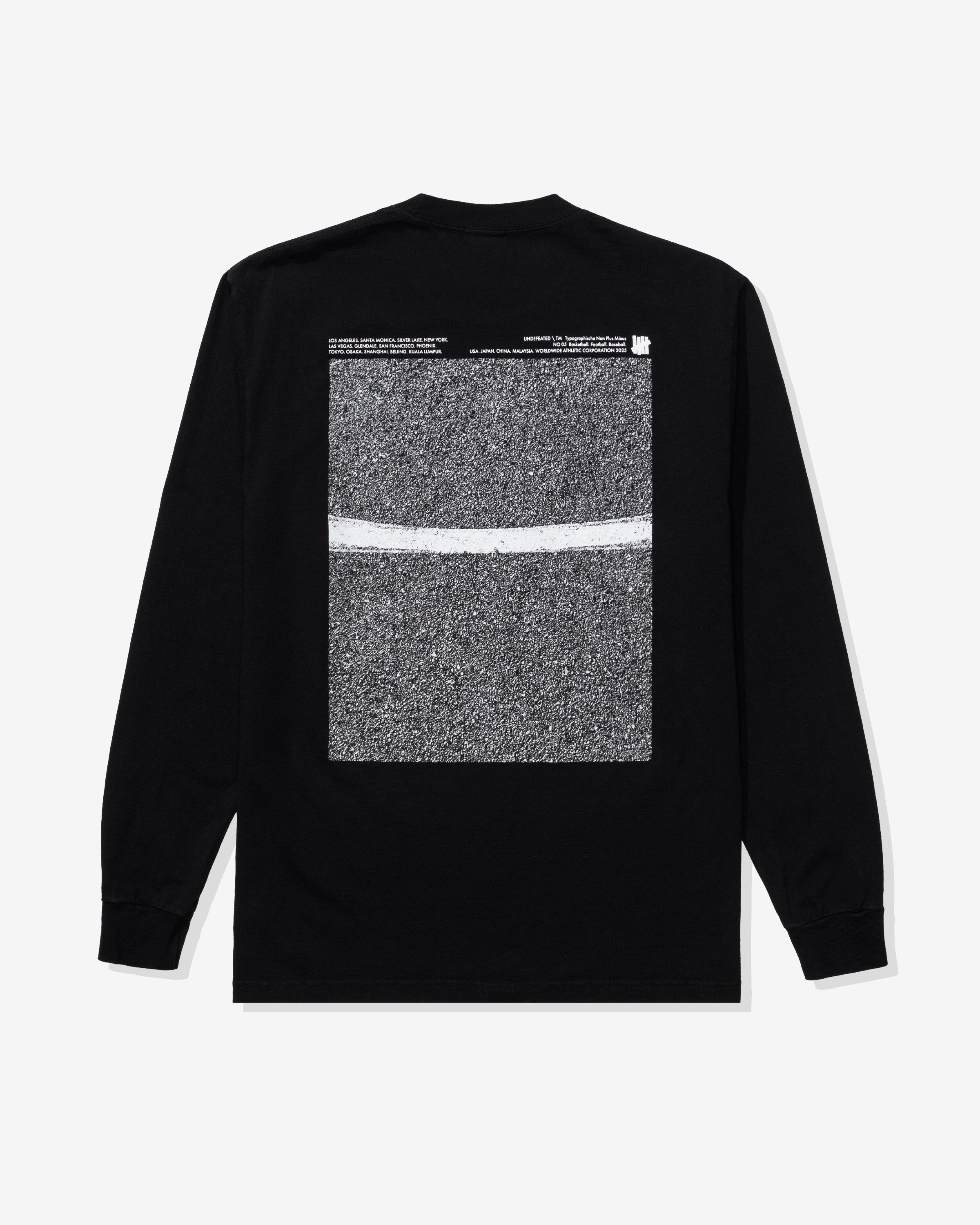 UNDEFEATED BLACKTOP L/S TEE