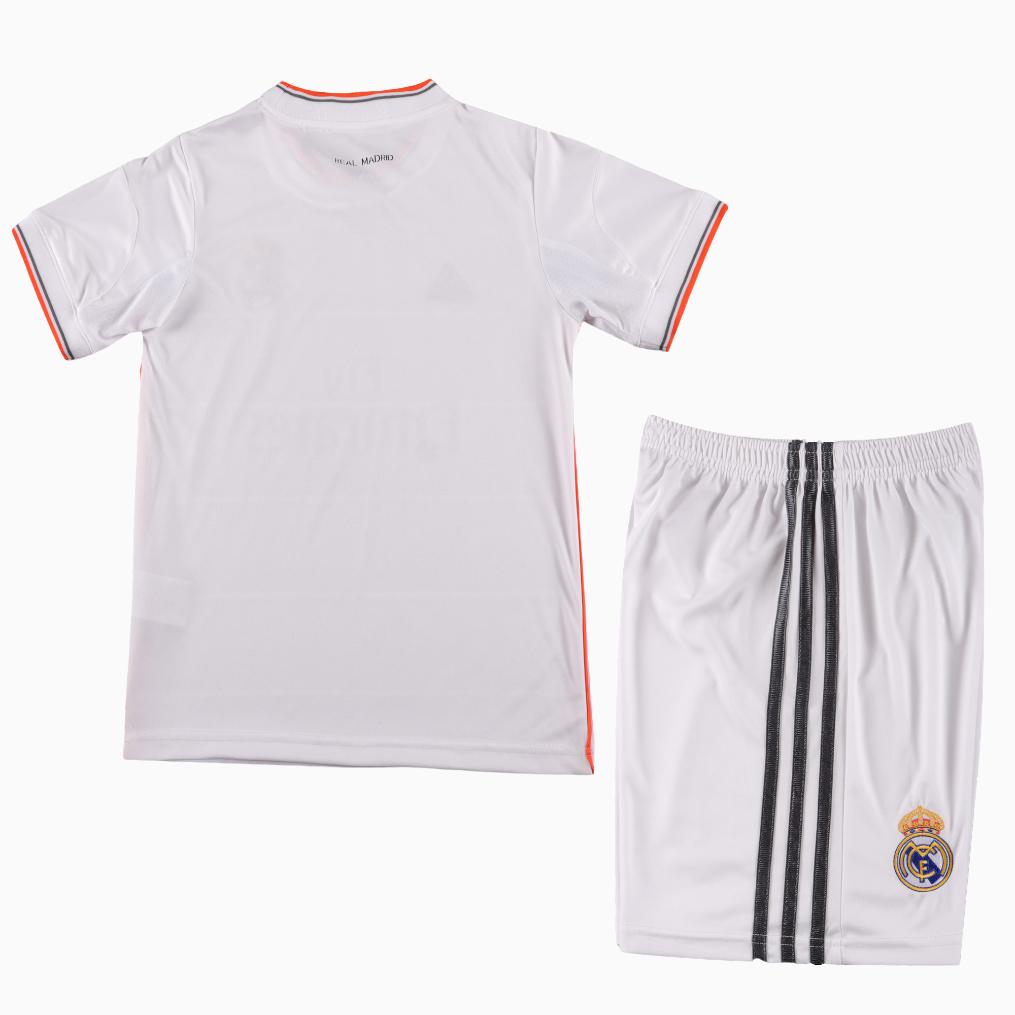 JerseysGala.com | Retro Real Madrid 2013-14 Home Kids Kit -Customize Name, Number and Patch | Worldwide Shipping
