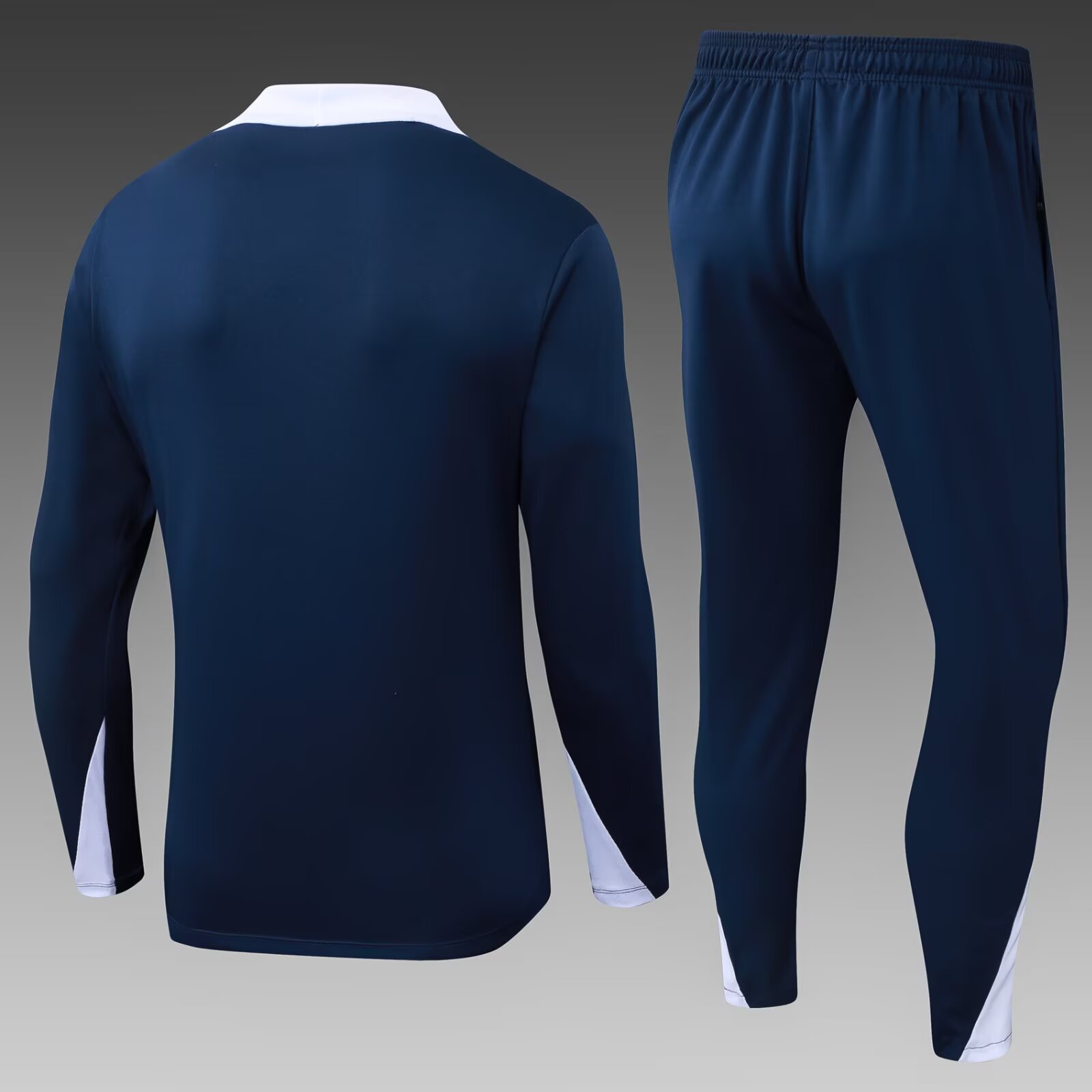 2025/2026 Internazionale Milan Half-Pull Training Suit Royal Blue Football Jersey 1:1 Thai Quality Set:football jersey mysite: unitedjerseyfootball 邓江浪:football