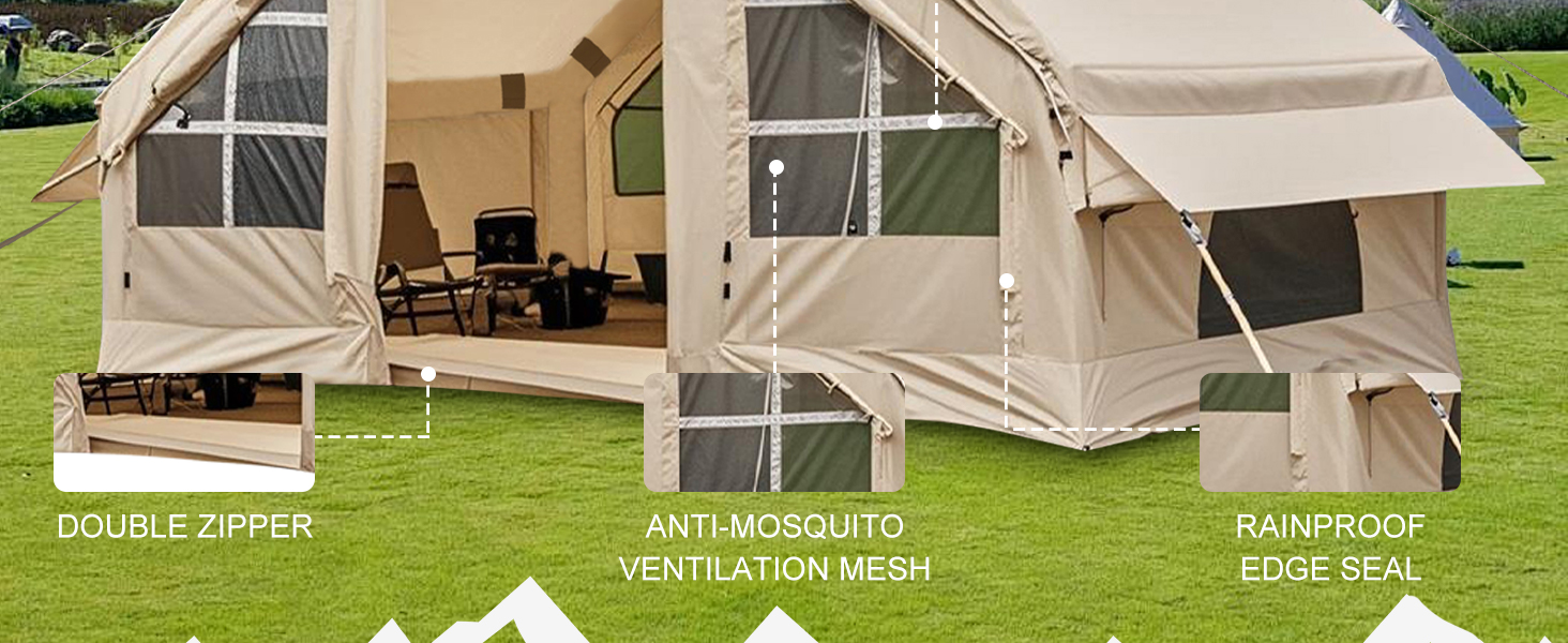 Inflatable Tent with Pump