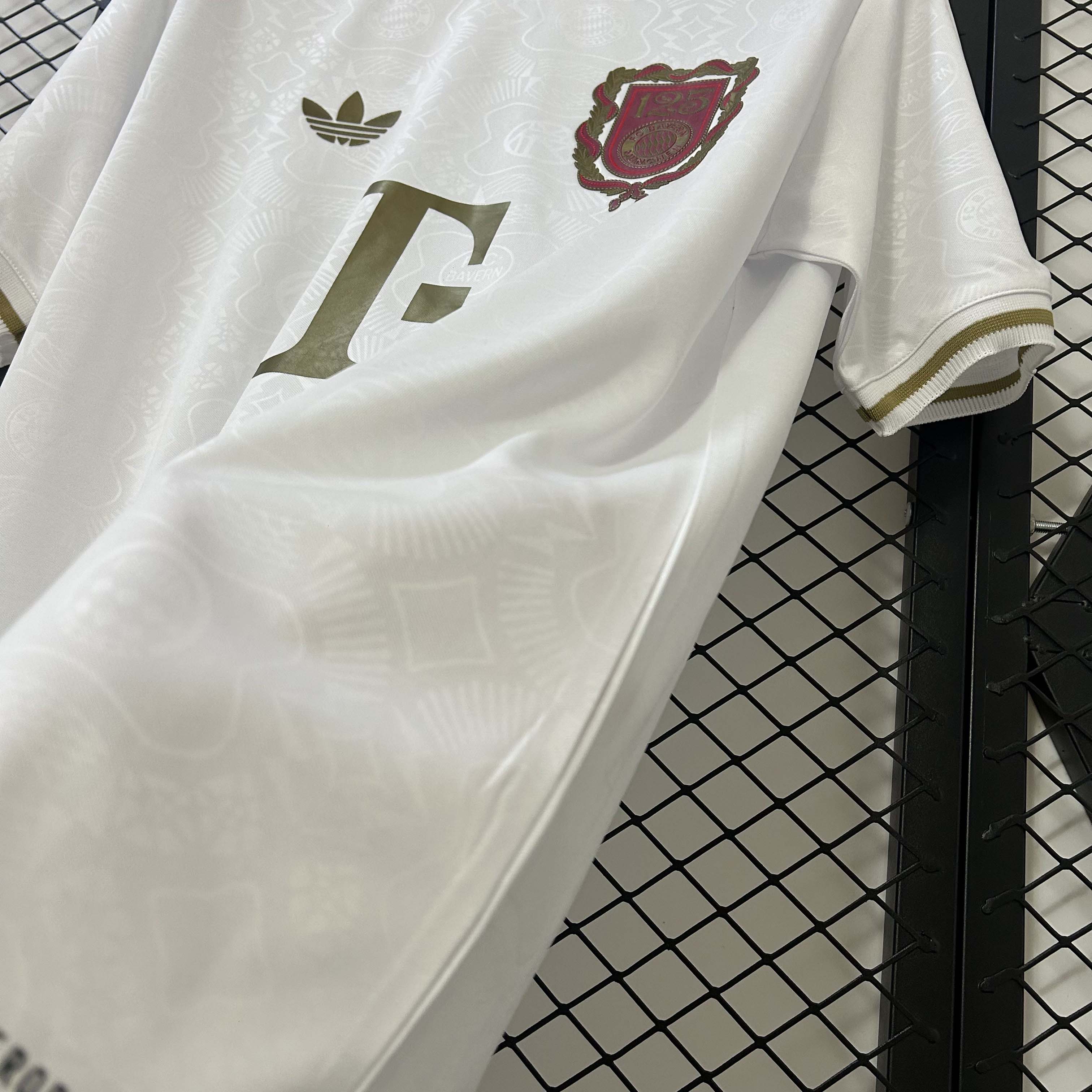 2024/2025 Bayern Munich 125th Anniversary Edition White Football Shirt 1:1 Thai Quality:football jersey mysite: unitedjerseyfootball 邓江浪:football