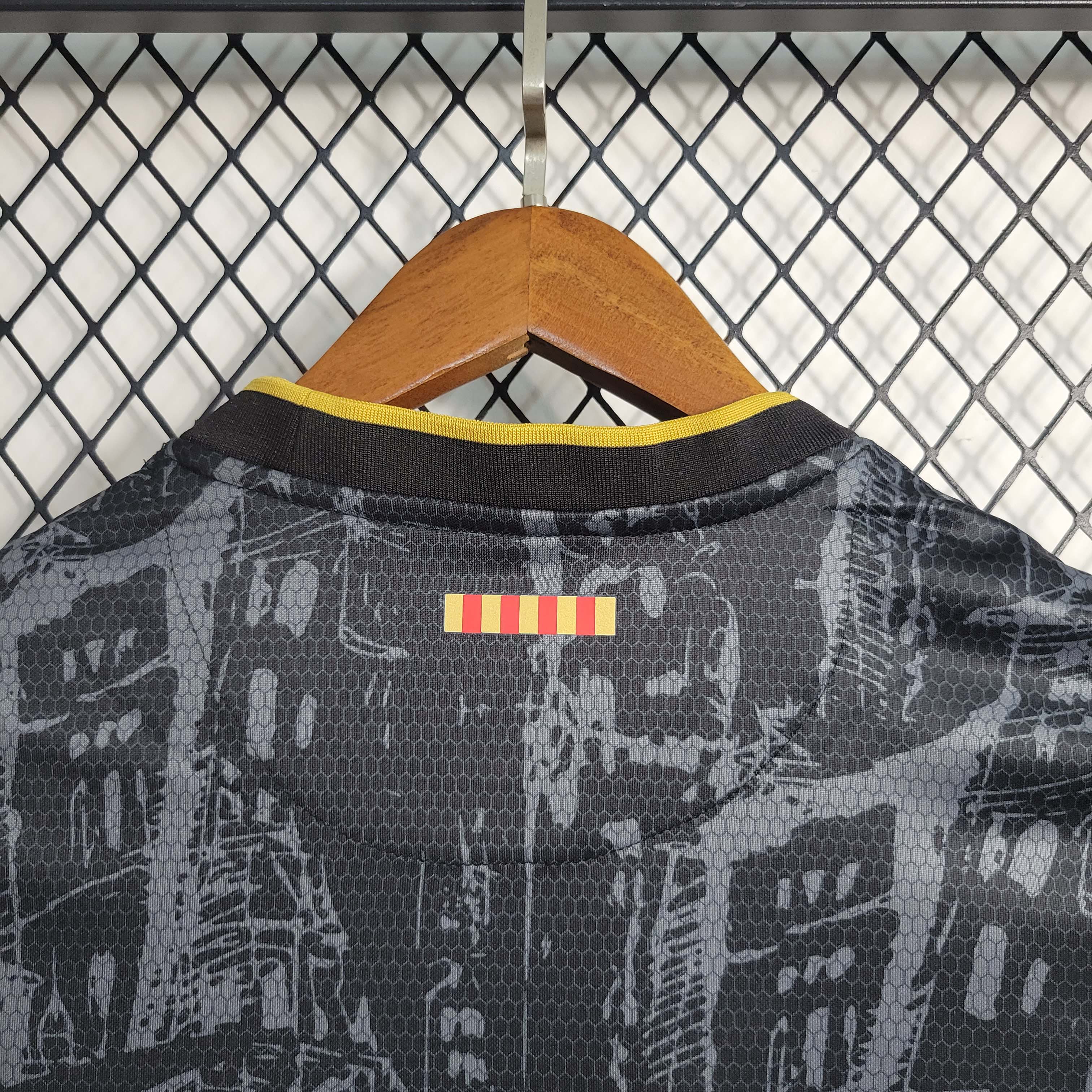 2023/2024 Barcelona Special Edition Black Football Shirt 1:1 Thai Quality:football jersey mysite: unitedjerseyfootball 邓江浪:football