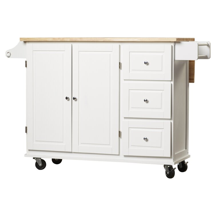 Hardiman Solid Wood Kitchen Cart