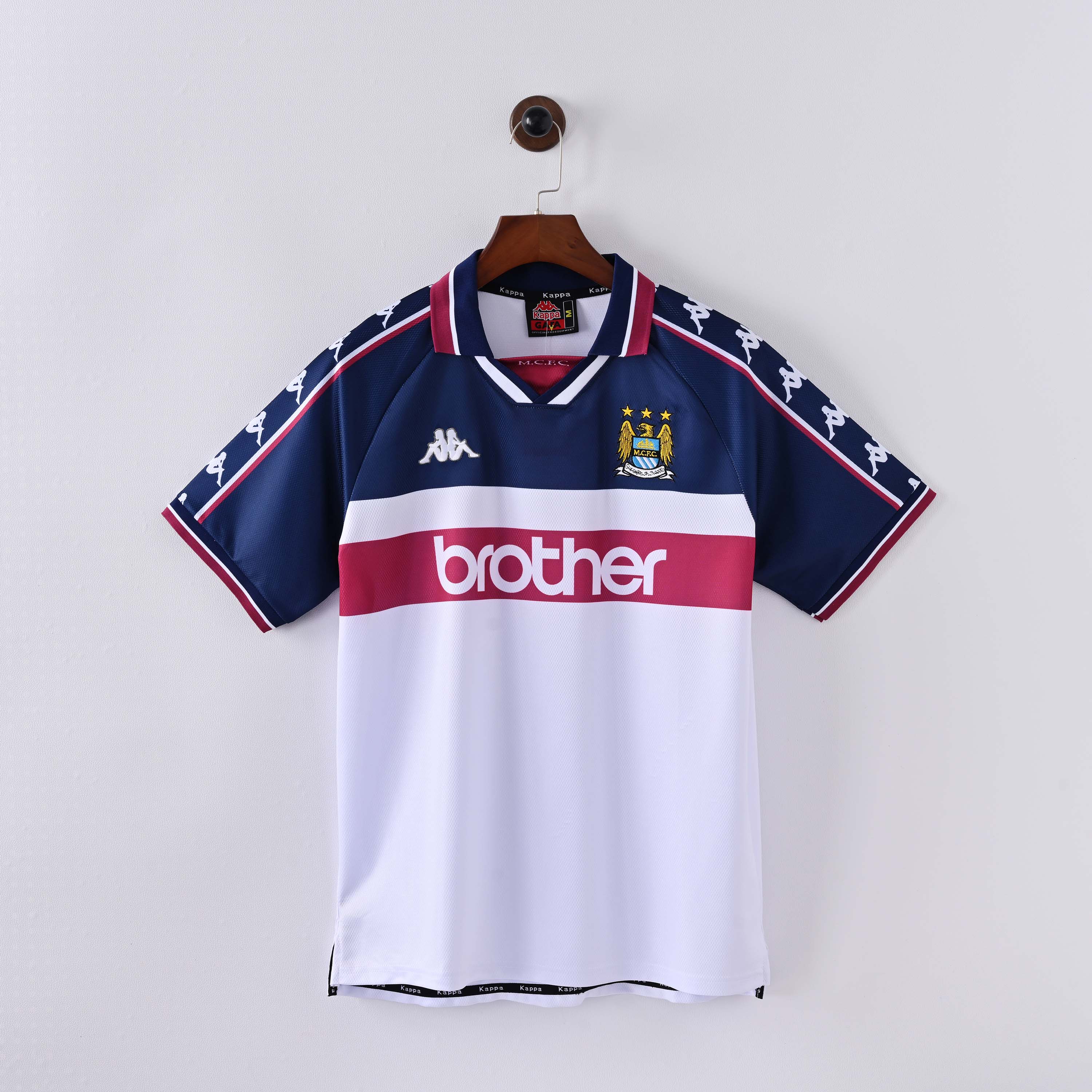 1997/1998 Retro Manchester City Away Football Shirt 1:1 Thai Quality:football jersey mysite: unitedjerseyfootball 邓江浪:football