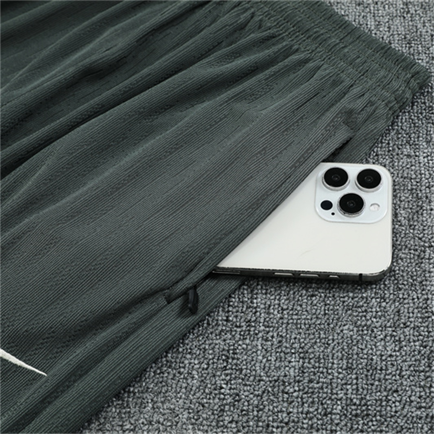 UltraTrikot-C.H.E.L.S.E.A 25-26 Kid Long Sleeves Training Set - Army Green Top & Army Green Shorts