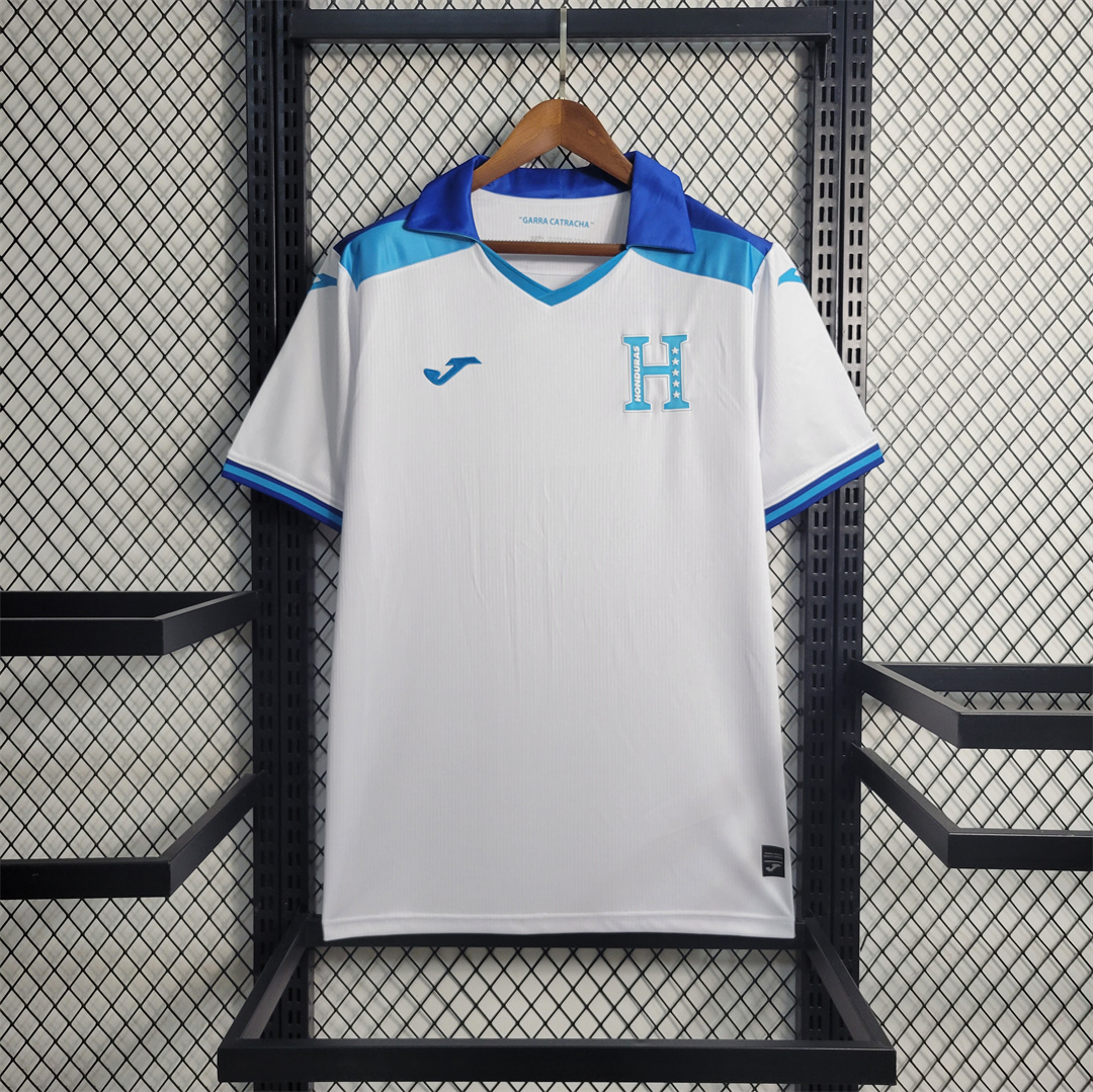 ManixJersey.com | Honduras 2023 Home Stadium Jersey - Fans Version -Customize Name, Number and Patch | Worldwide Shipping