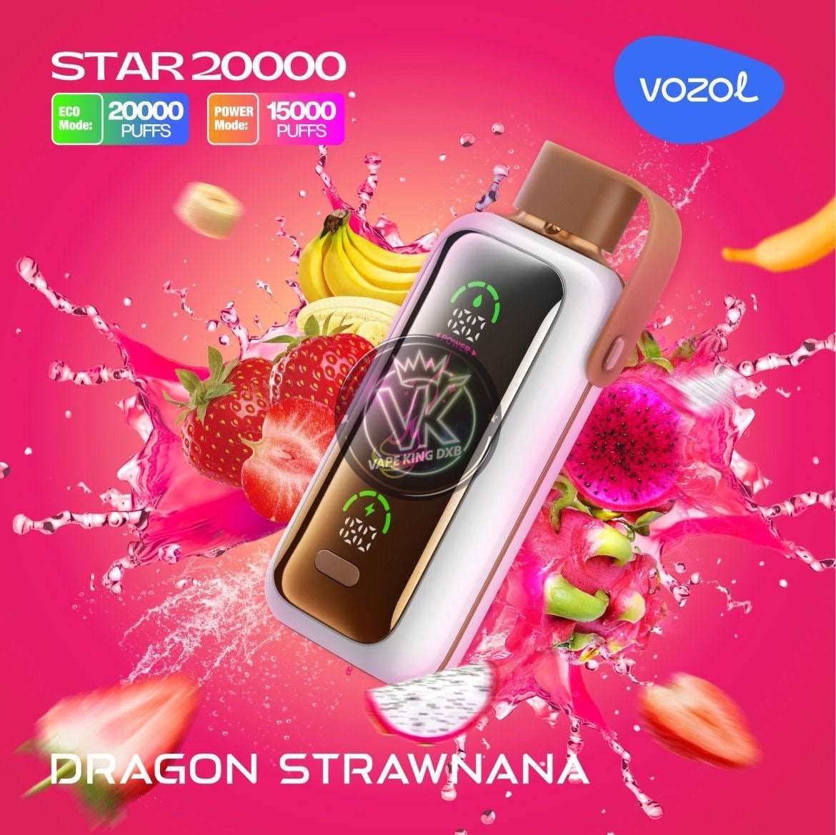  Vozol Star 20000 Puffs 5% Nicotine Disposable Vape - Dual Power Mode  vpae005 vapeing vape