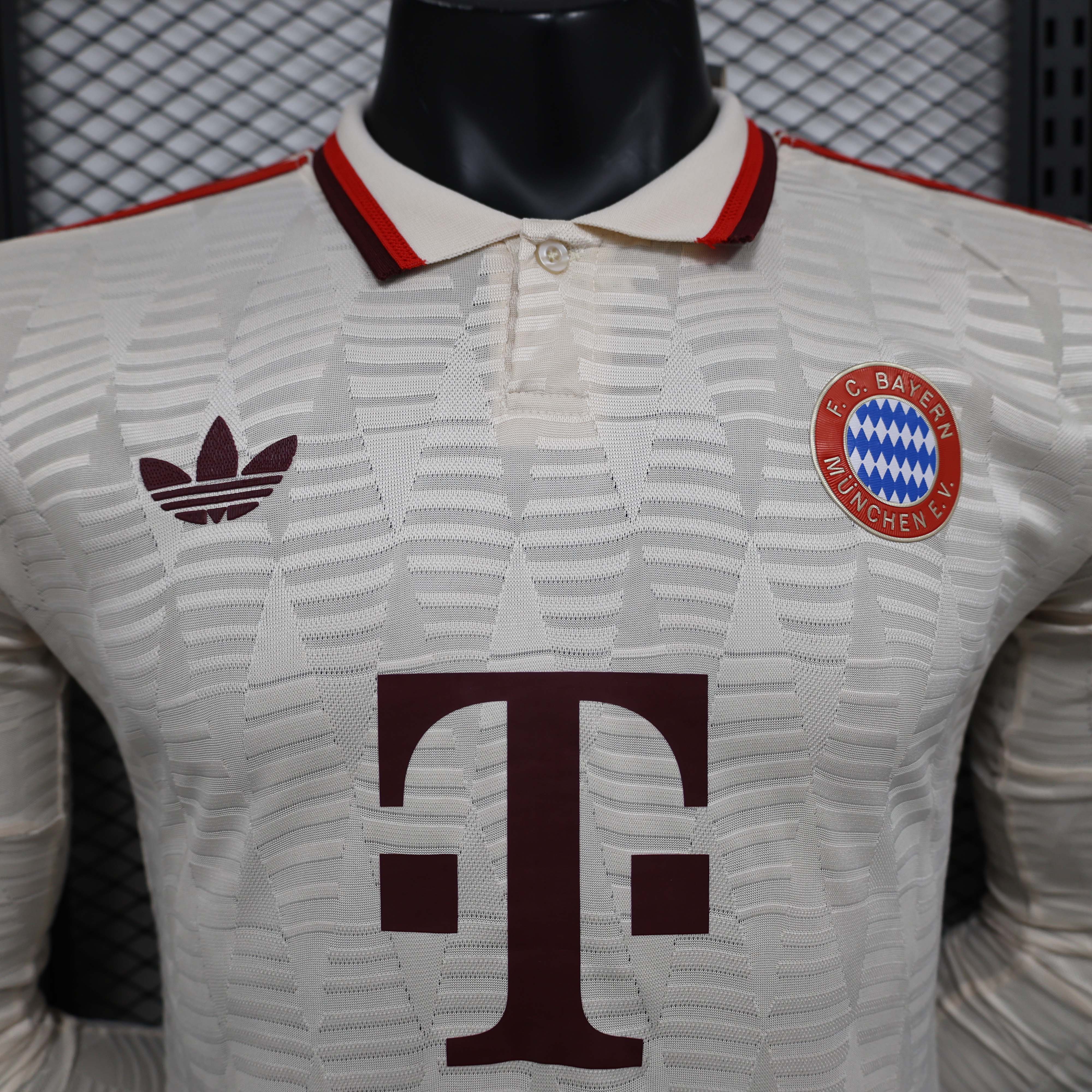 2024/2025 Player Version Long Sleeve Bayern Munich Third Away Football Shirt 1:1 Thai Quality:football jersey mysite: unitedjerseyfootball 邓江浪:football