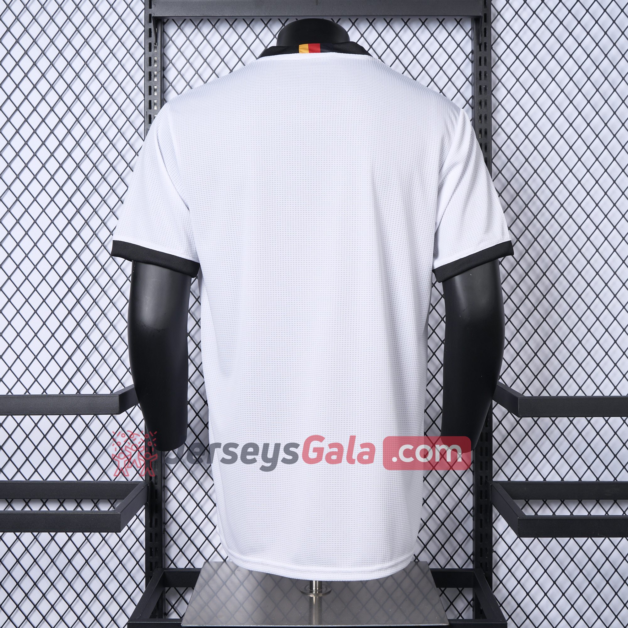JerseysGala.com | Germany 2025 White Retro Style Jersey - Player Version -Customize Name, Number and Patch | Worldwide Shipping