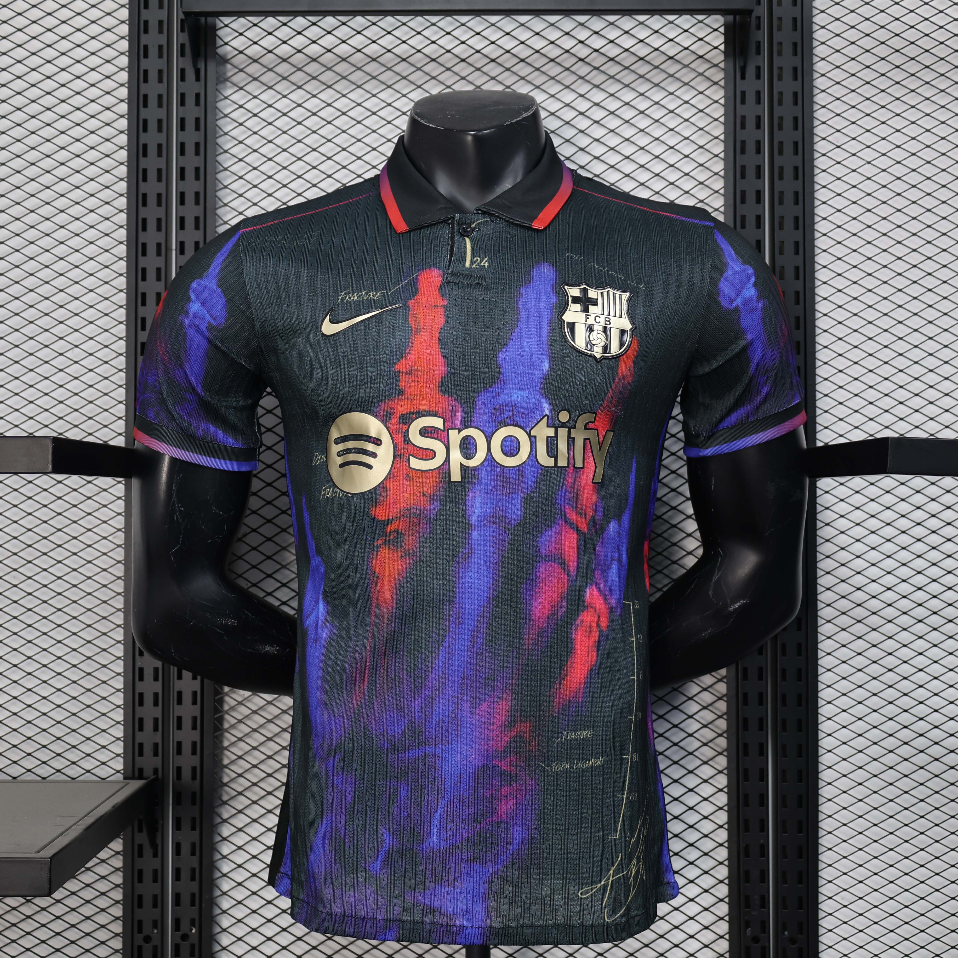 2025/2026 Player Version Barcelona Special Edition Red and blue Football Shirt 1:1 Thai Quality:football jersey mysite: unitedjerseyfootball 邓江浪:football