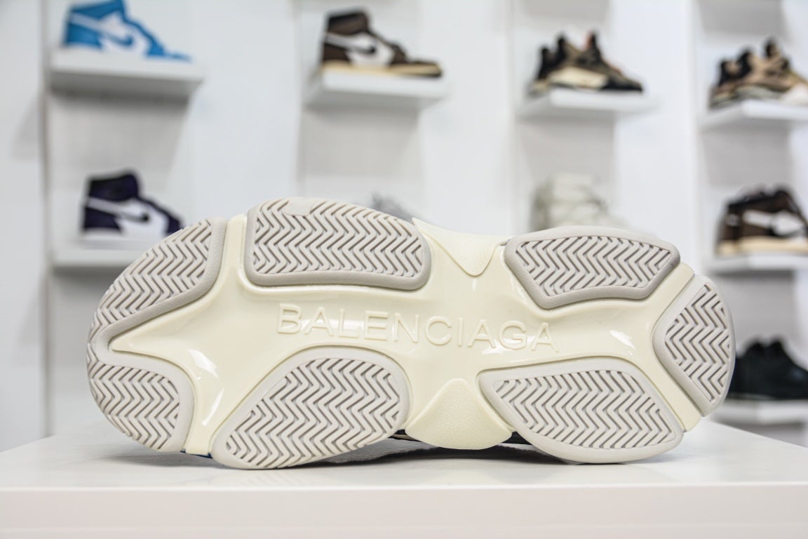 Balenciaga Triple S Sneaker Orange Grey Black、mysite、Cacoeks