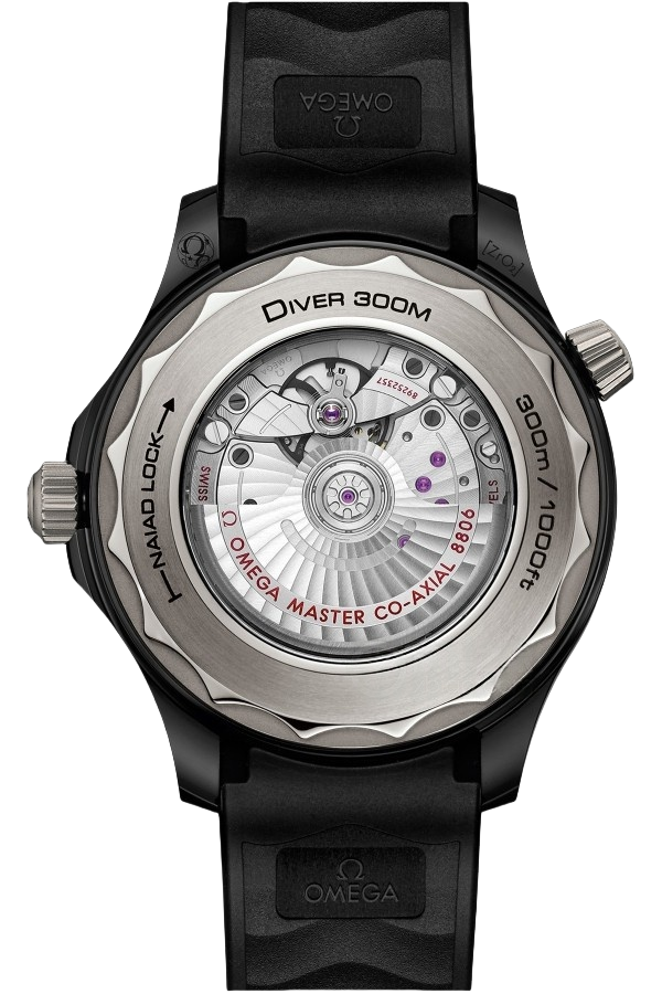 Omega Seamaster Ref. 210.92.44.20.01.001 Super Clone Watch – Black Dial Black Ceramic Case Fake Replica