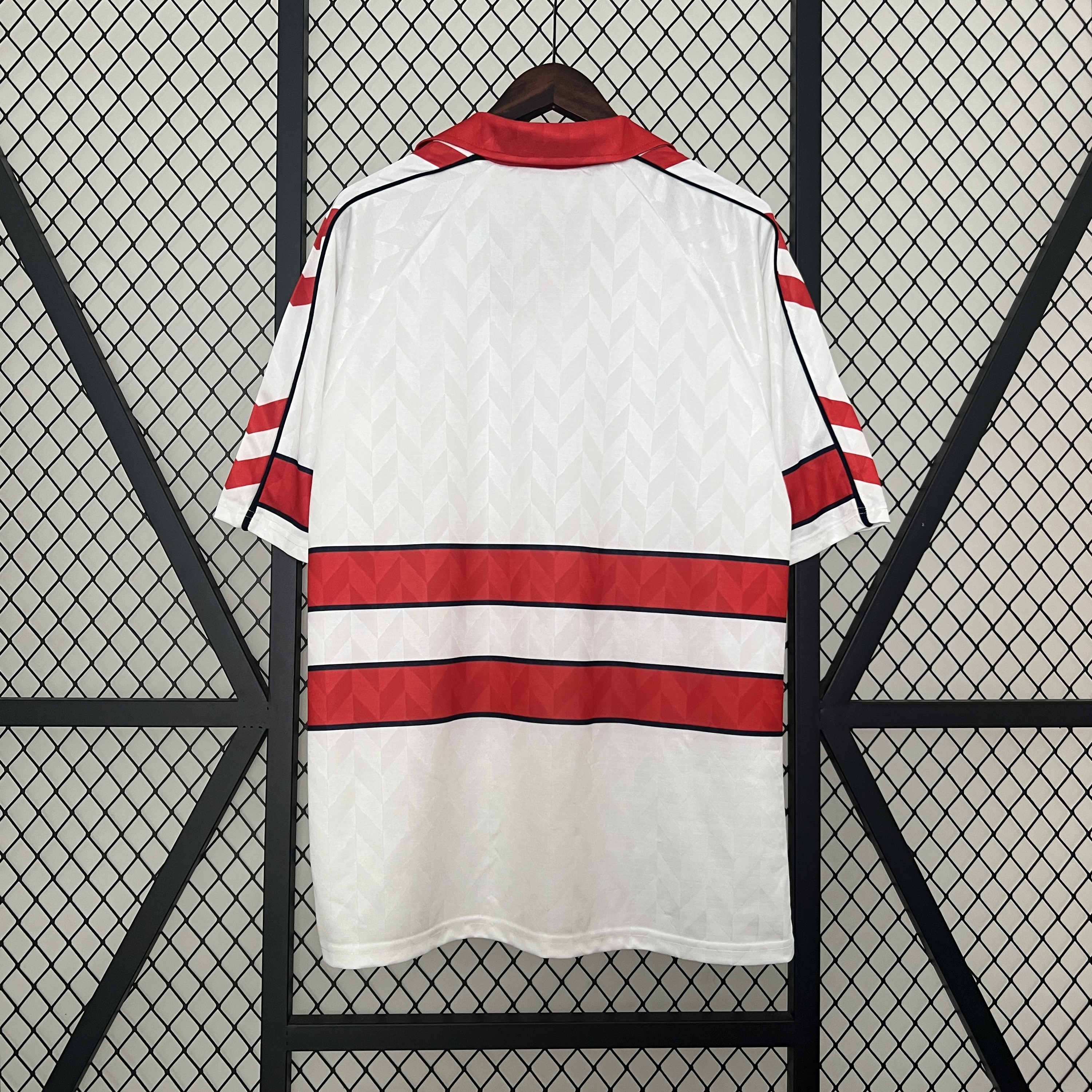 foot-Retro Denmark 1988 Away Jersey - Fans Version