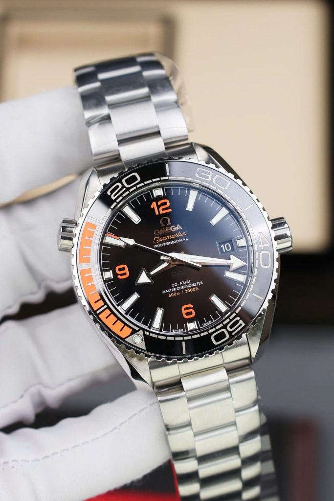 Đồng Hồ Omega Seamaster Planet Ocean Replica 11 Dây Kim Loại 43 (2)