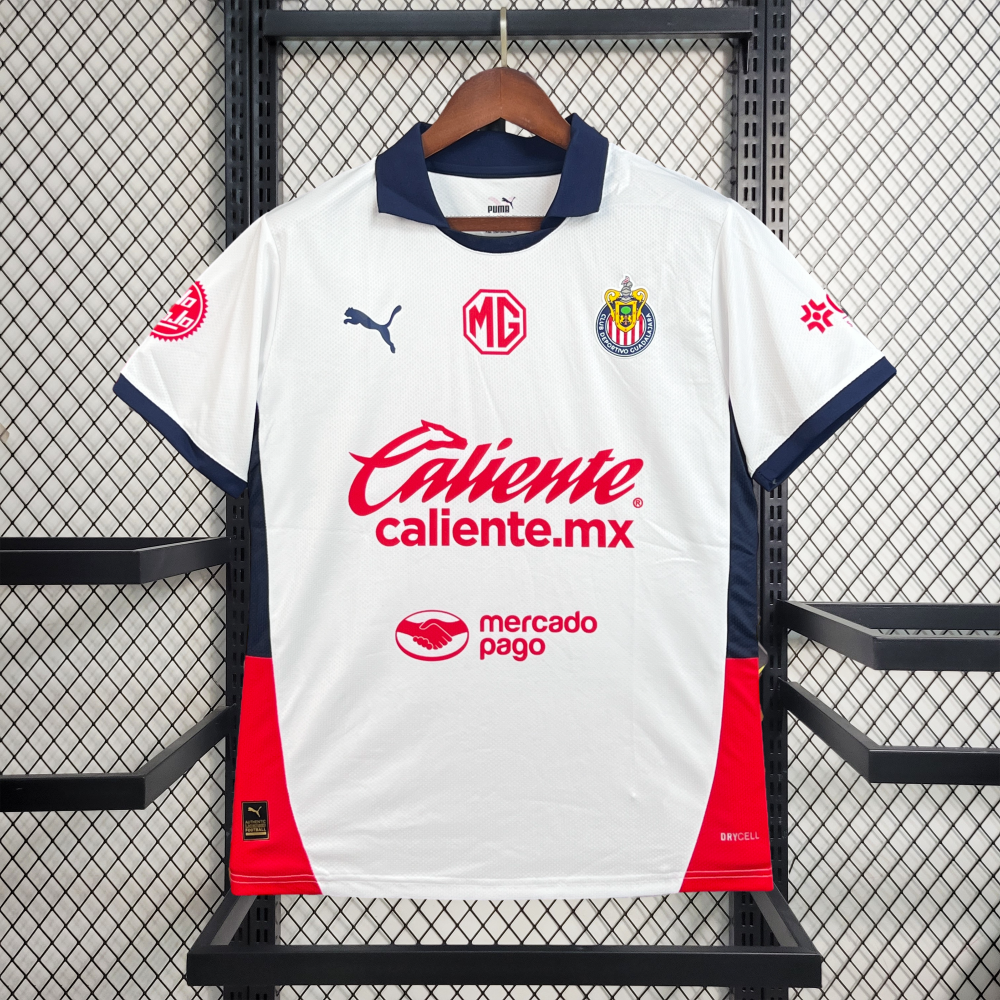 ManixJersey.com | Chivas de Guadalajara 24-25 Away Jersey - Fans Version -Customize Name, Number and Patch | Worldwide Shipping