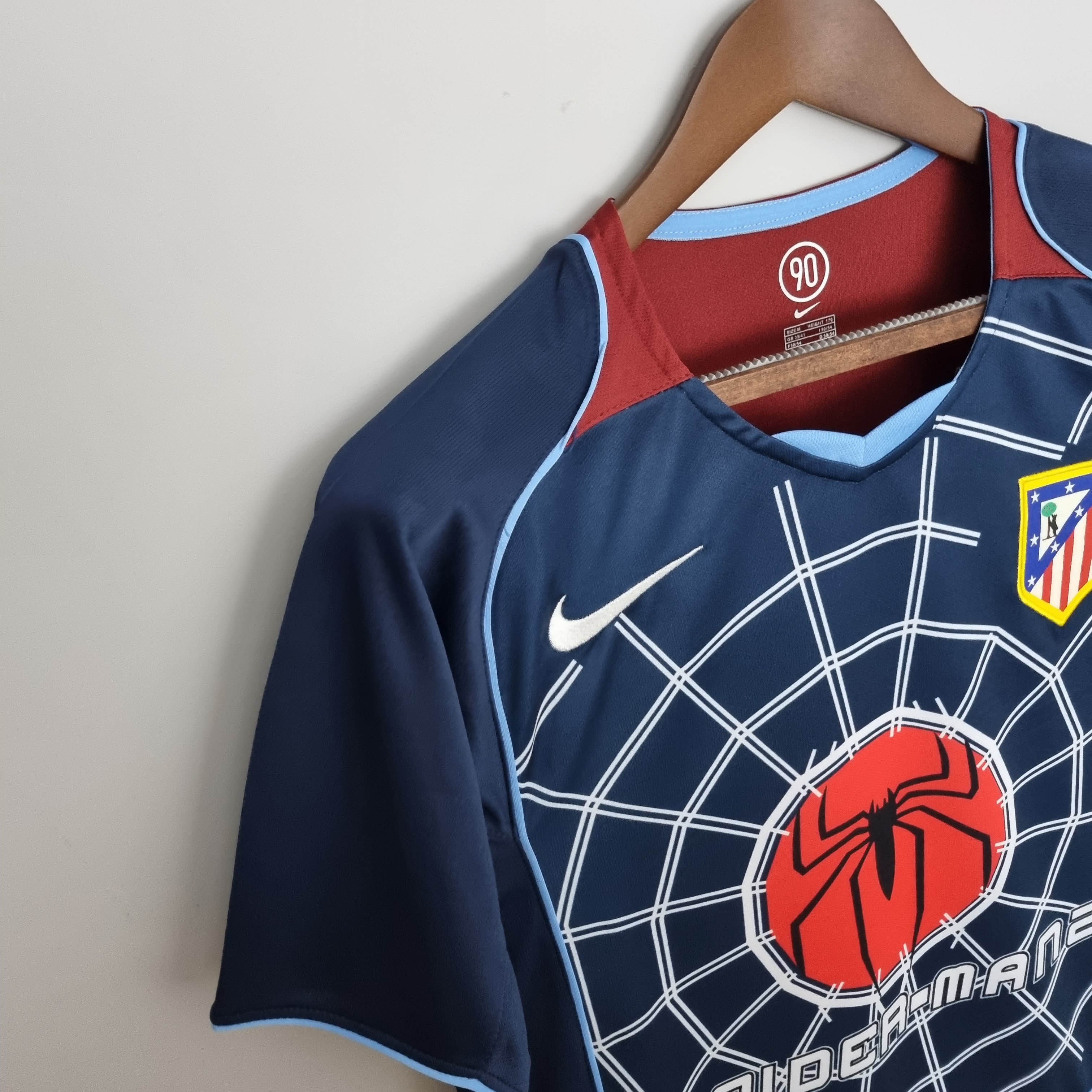 2004/2005 Retro Atletico Madrid Away Soccer Jersey 1:1 Thai Quality:football jersey mysite: unitedjerseyfootball 邓江浪:football