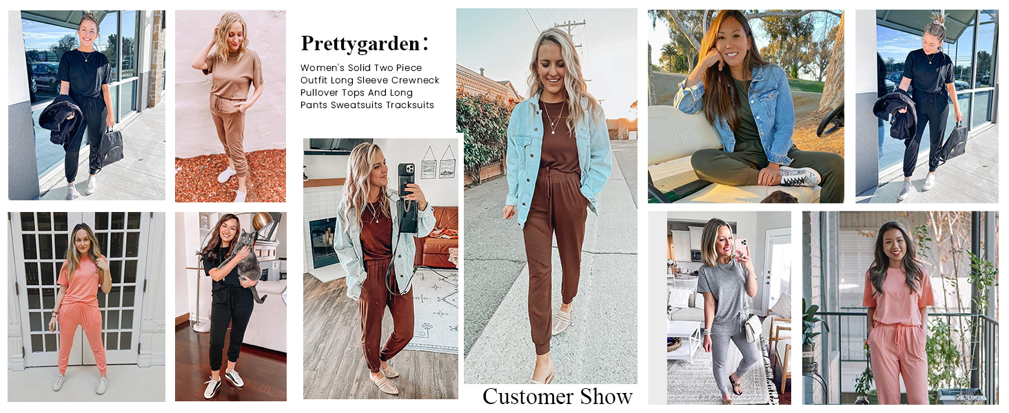 PRETTYGARDEN Comfy Sets for Women Clothing