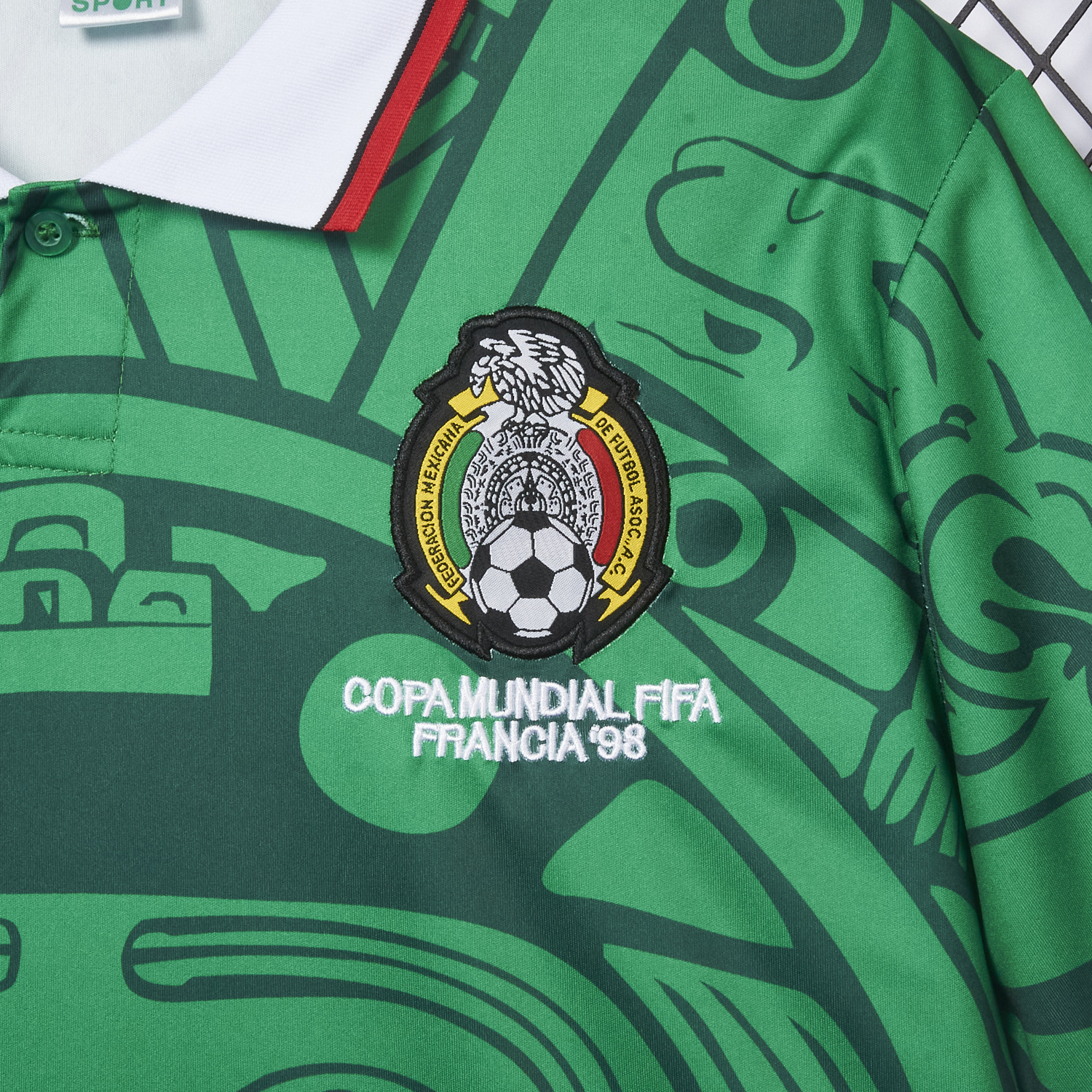 foot-Retro Mexico 1998 Home Special Edition Jersey