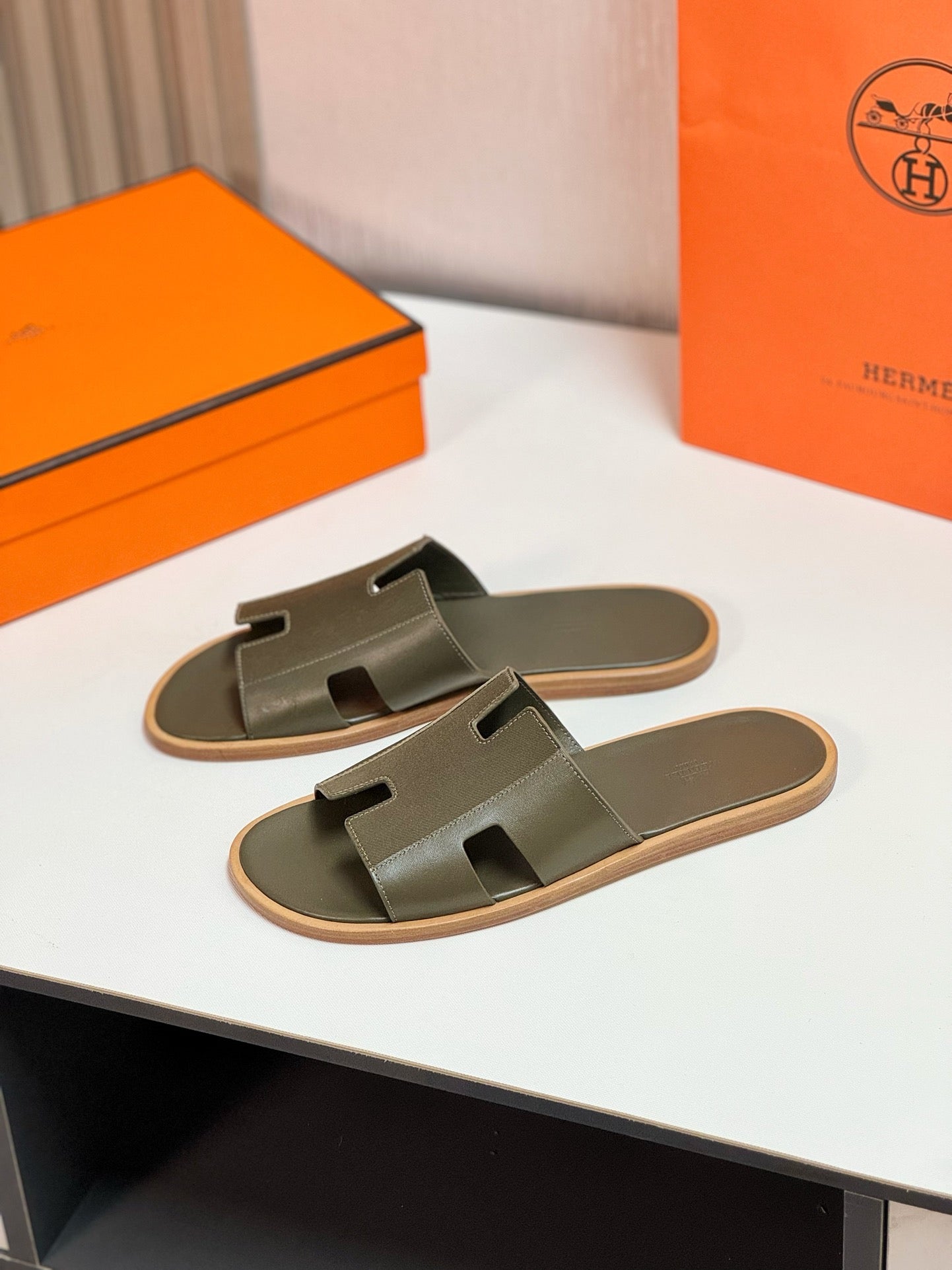 IZMIR SANDAL MOSS LAMBSKIN、mysite、Cacoeks