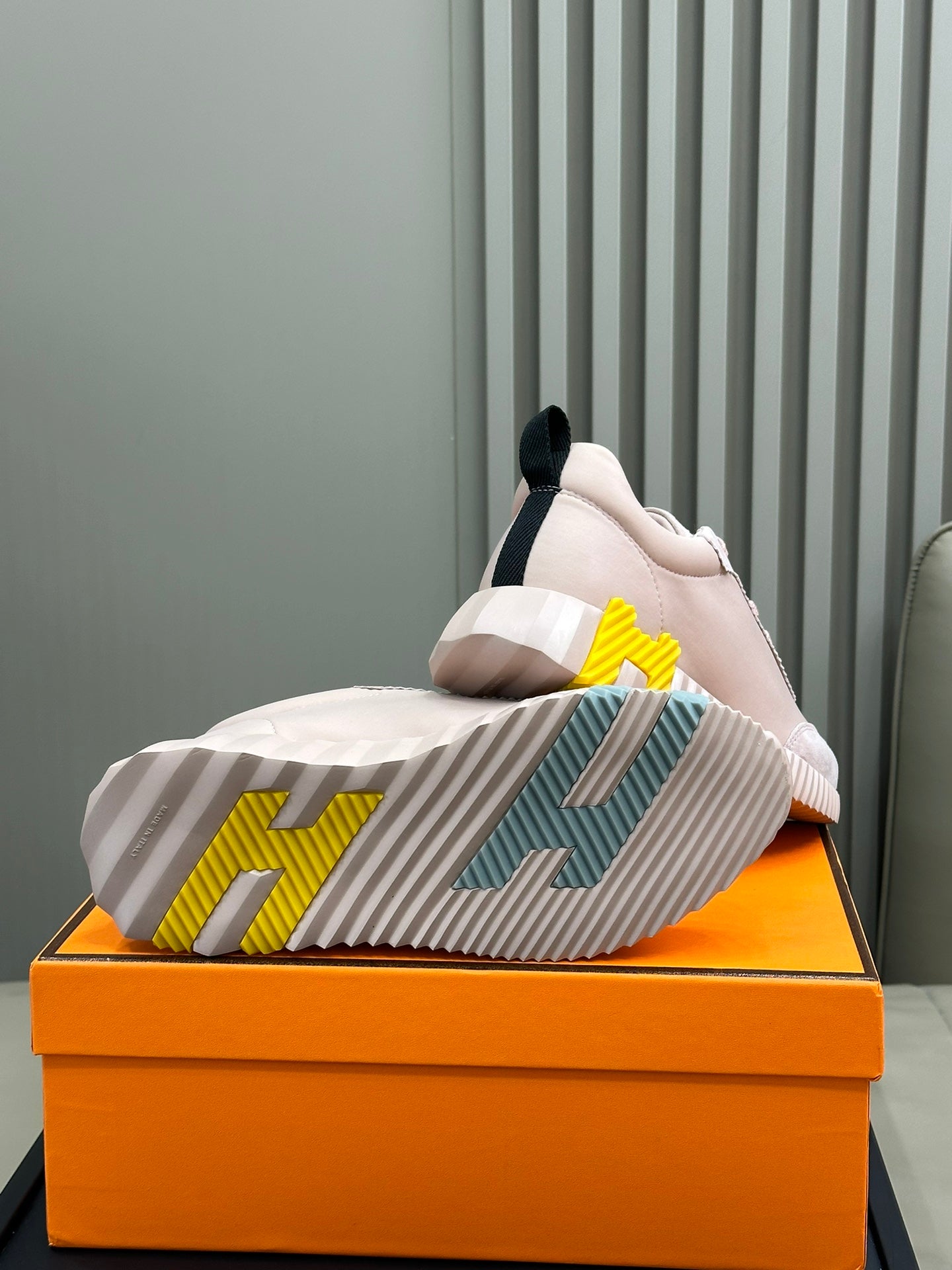 BOUNCING SNEAKERS LIGHT PINK CALFSKIN、mysite、Cacoeks