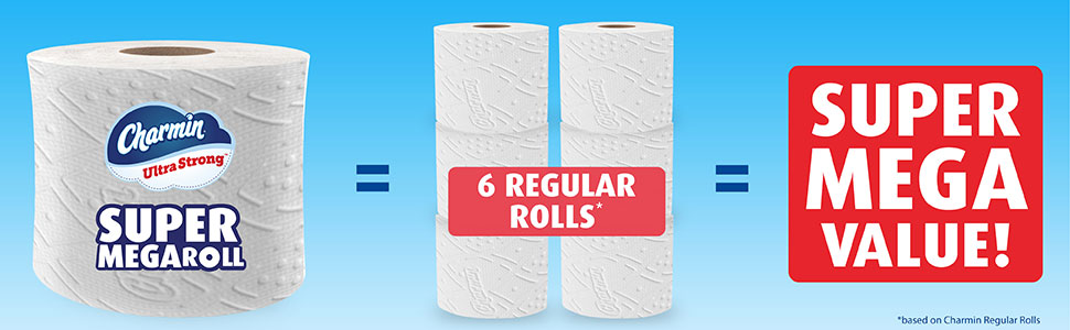 Charmin Ultra Strong Super Mega Roll