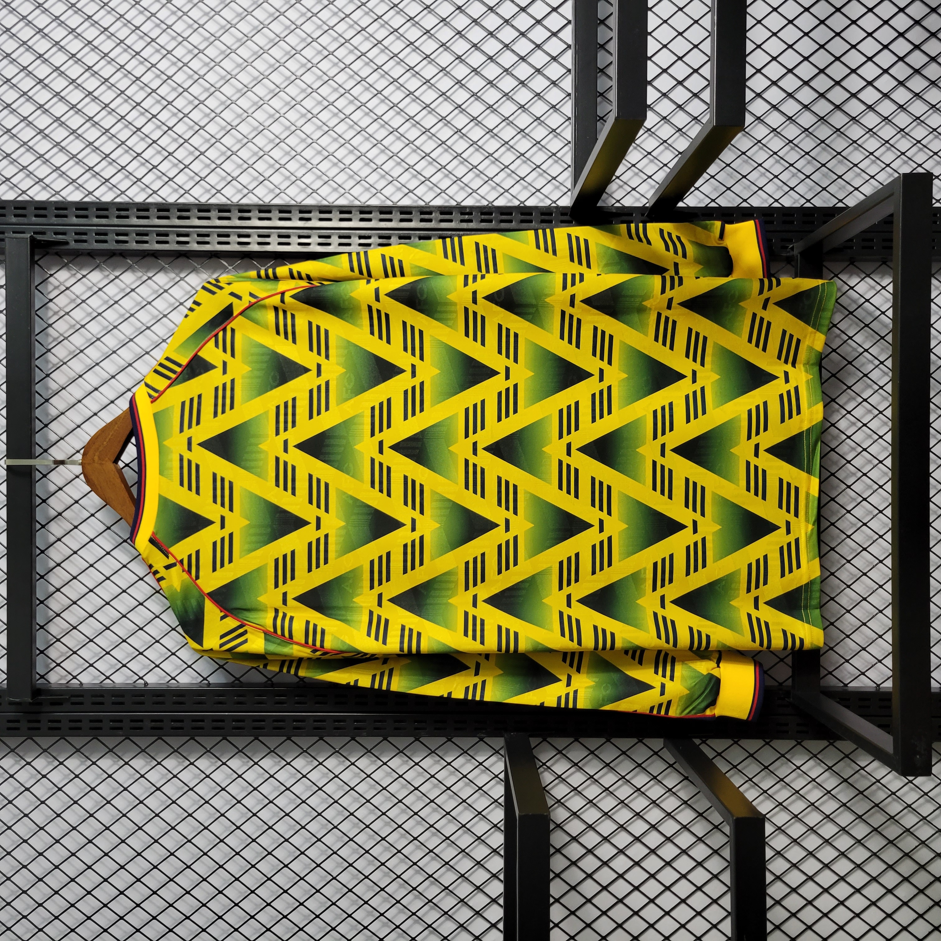 Higojerseys-Retro Arsenal 91-93 Away Long Sleeve Jersey