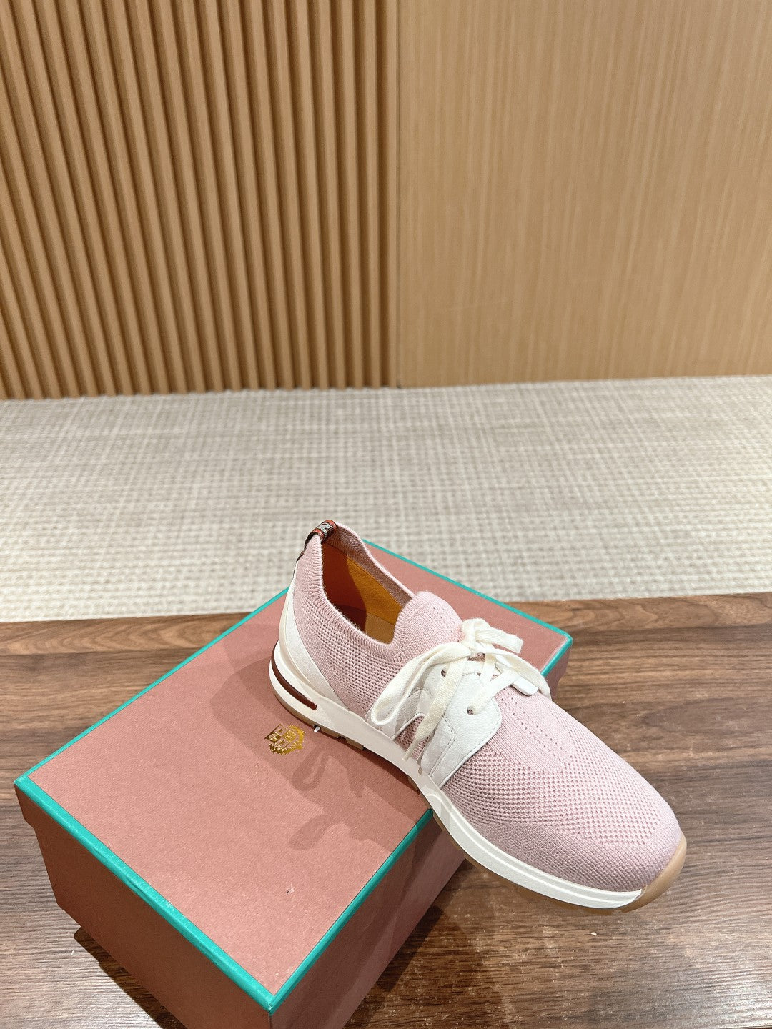 LP BASIC 360 FLEXY WALK SNEAKER LIGHT PINK FABRICS、mysite、Cacoeks