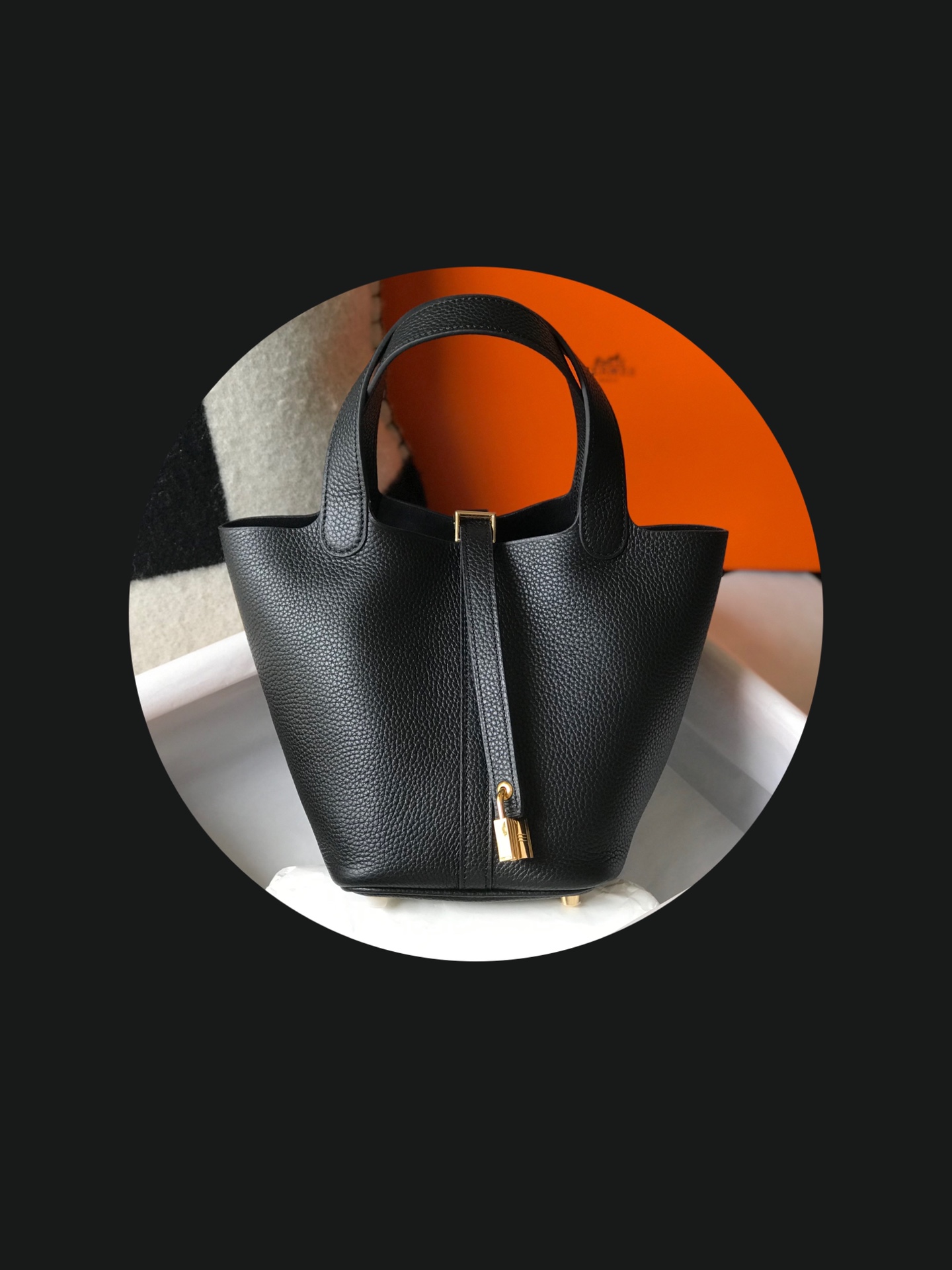 Original Copy Hermes Picotin Lock Leather Bags More Colors-3