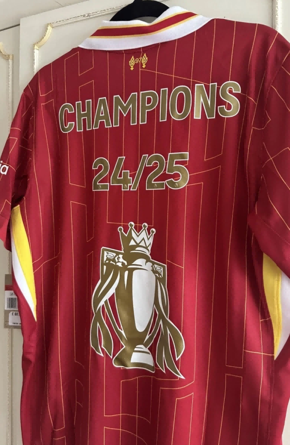 24/25 Liverpool Champions Home Soccer Jersey-mysite Custom Football Kit- Nextkits