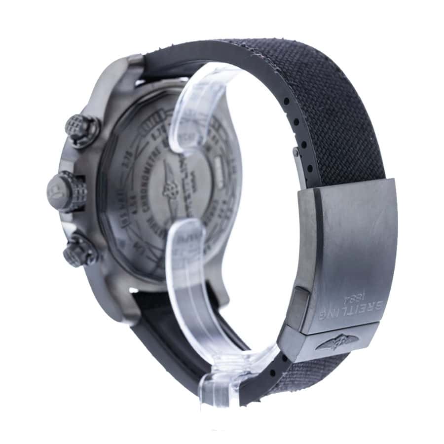 Breitling Super Avenger II Black Steel M133711A/BF30 Replica-fasswatch