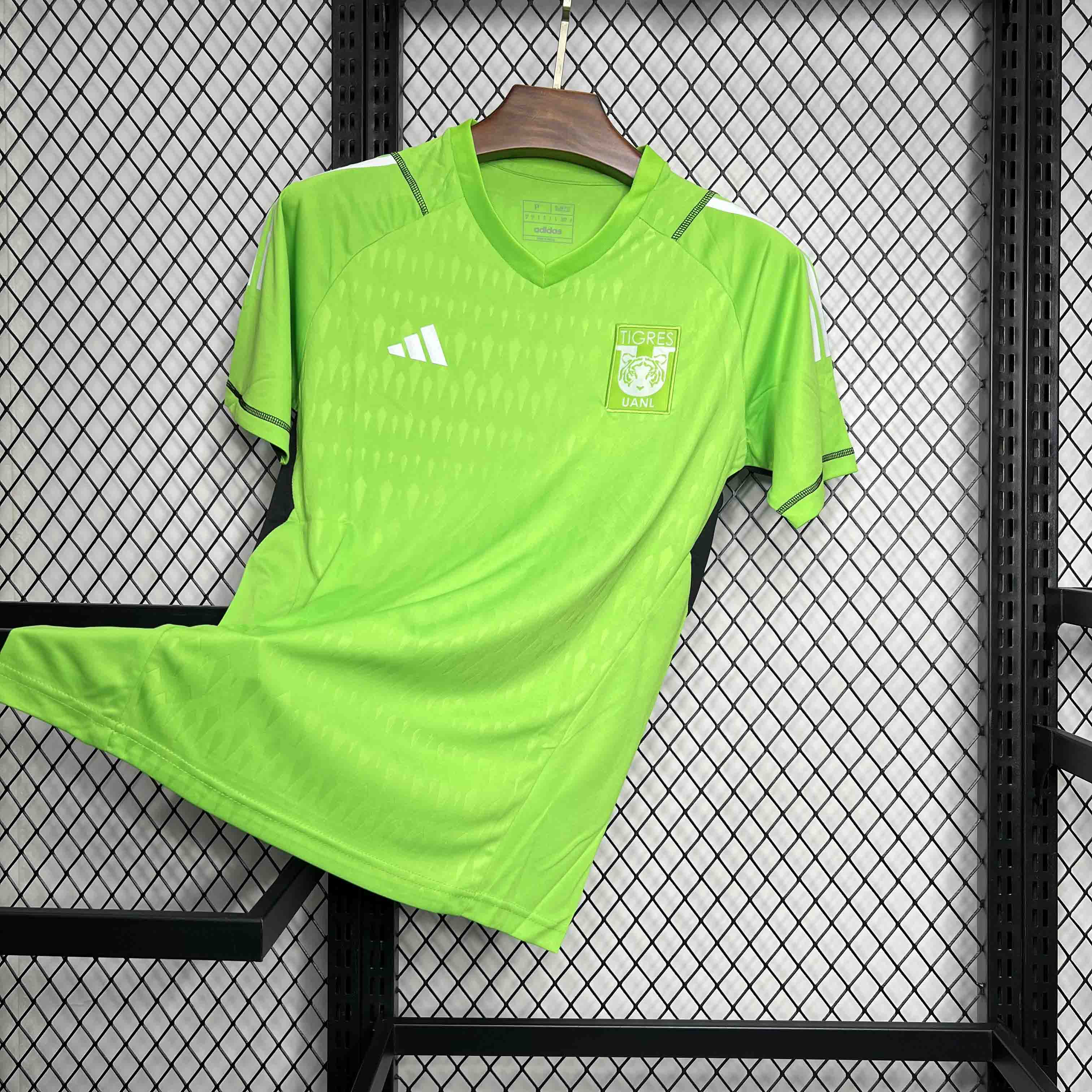 ManixJersey.com | Tigres UANL 24-25 Green Goalkeeper Jersey - Fans Version -Customize Name, Number and Patch | Worldwide Shipping