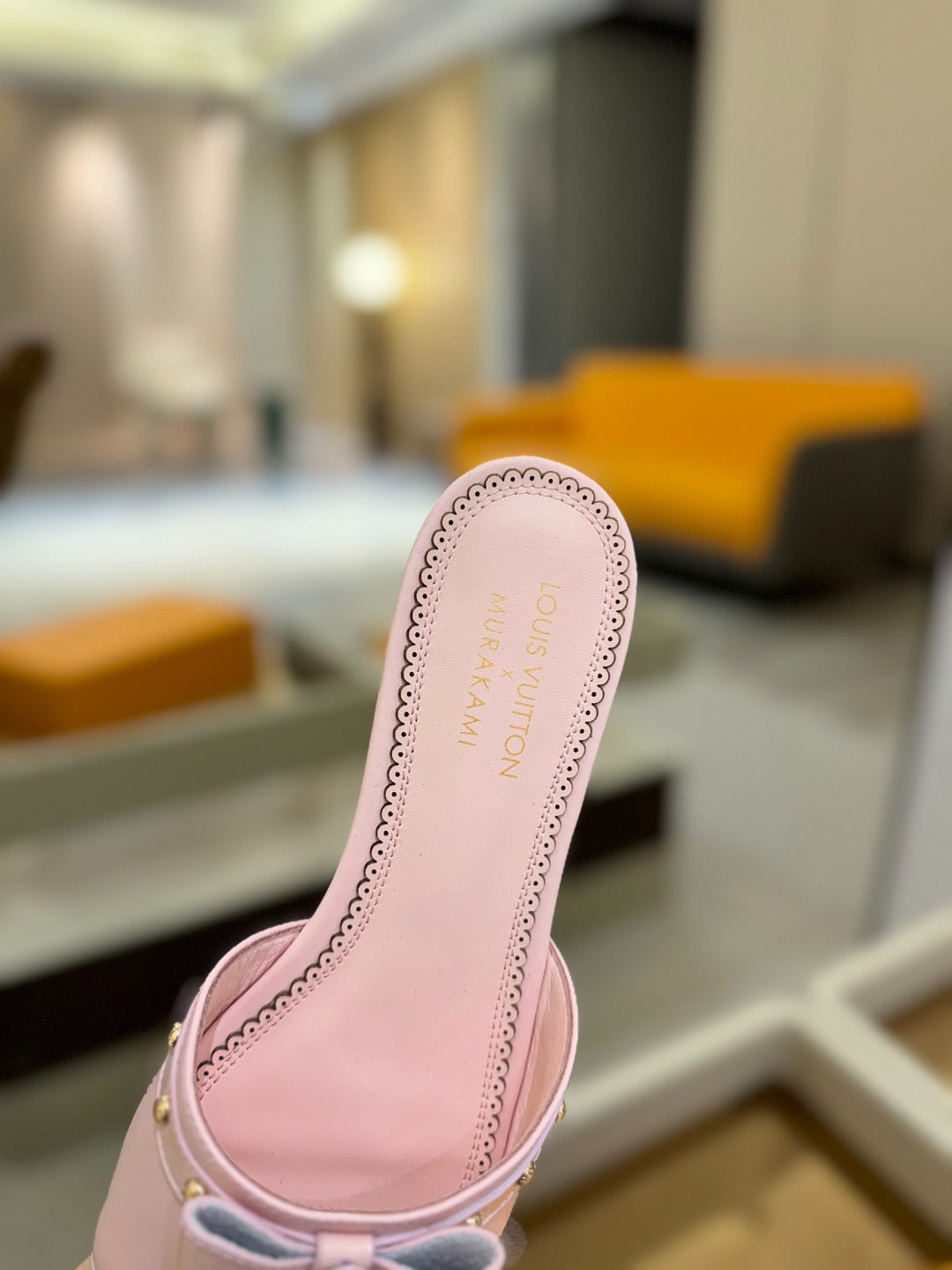 LV X TM 6AM FLAT MULE IN BABY PINK CALFSKIN、mysite、Cacoeks