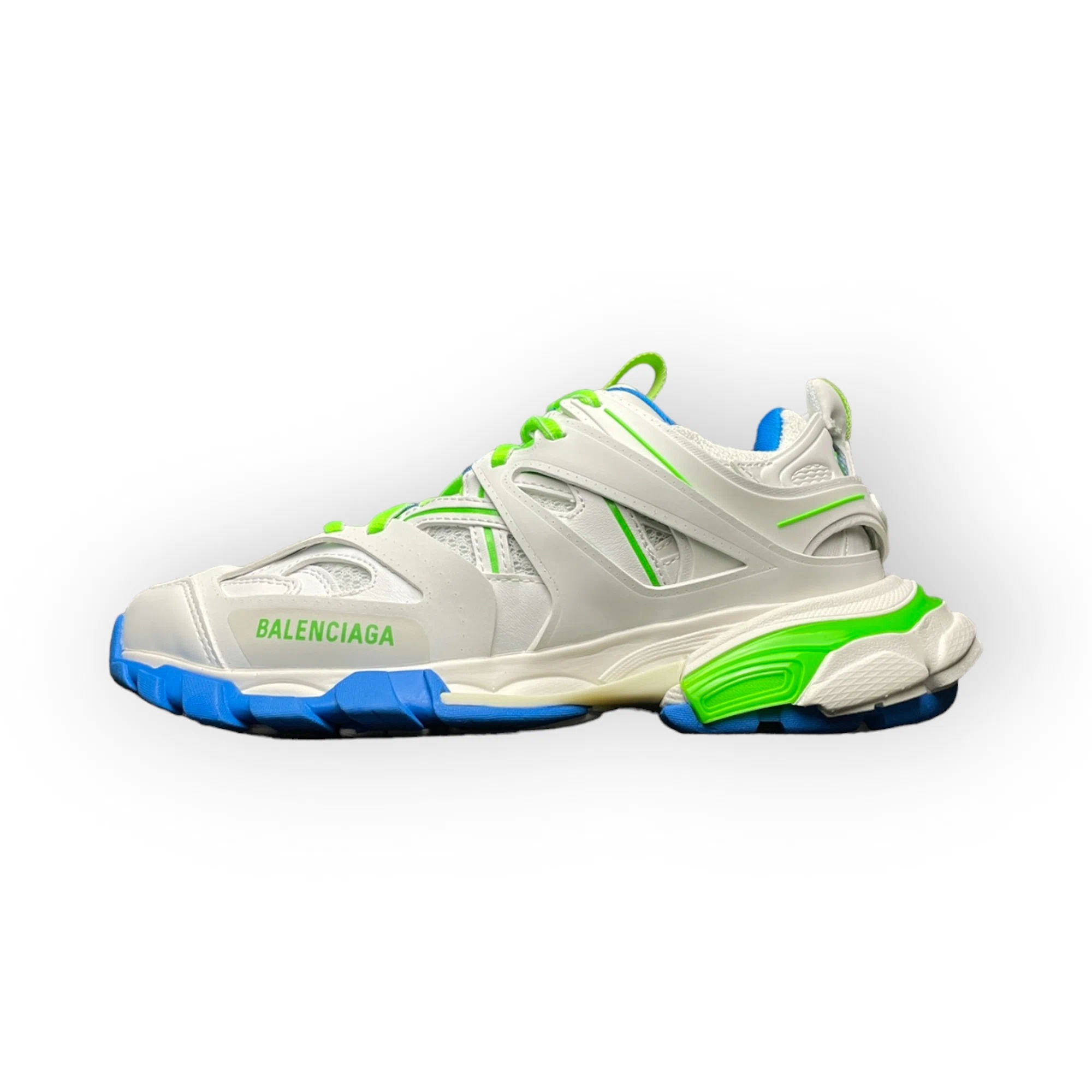 Balenciaga 1.0 Track Sneaker White Blue Green、mysite、Cacoeks