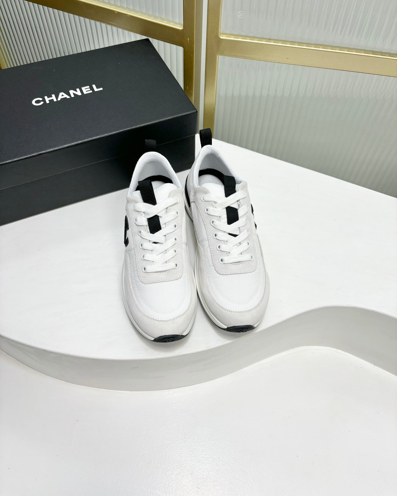 SNEAKER IN WHITE MIX GREY SUEDE、mysite、Cacoeks