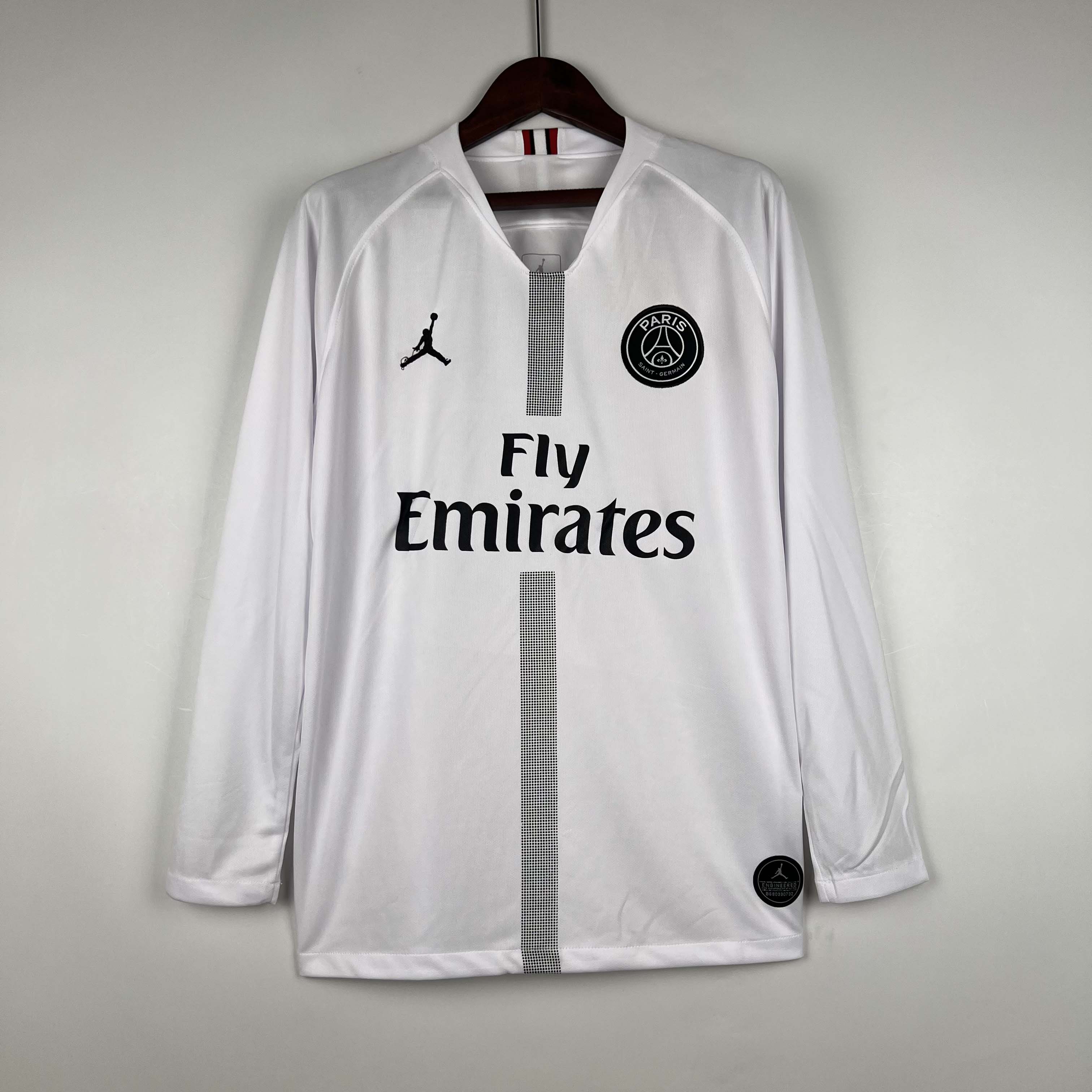 2018/2019 Retro Long Sleeve Psg Paris Saint-Germain Away Football Shirt1:1 Thai Quality:football jersey mysite: unitedjerseyfootball 邓江浪:football