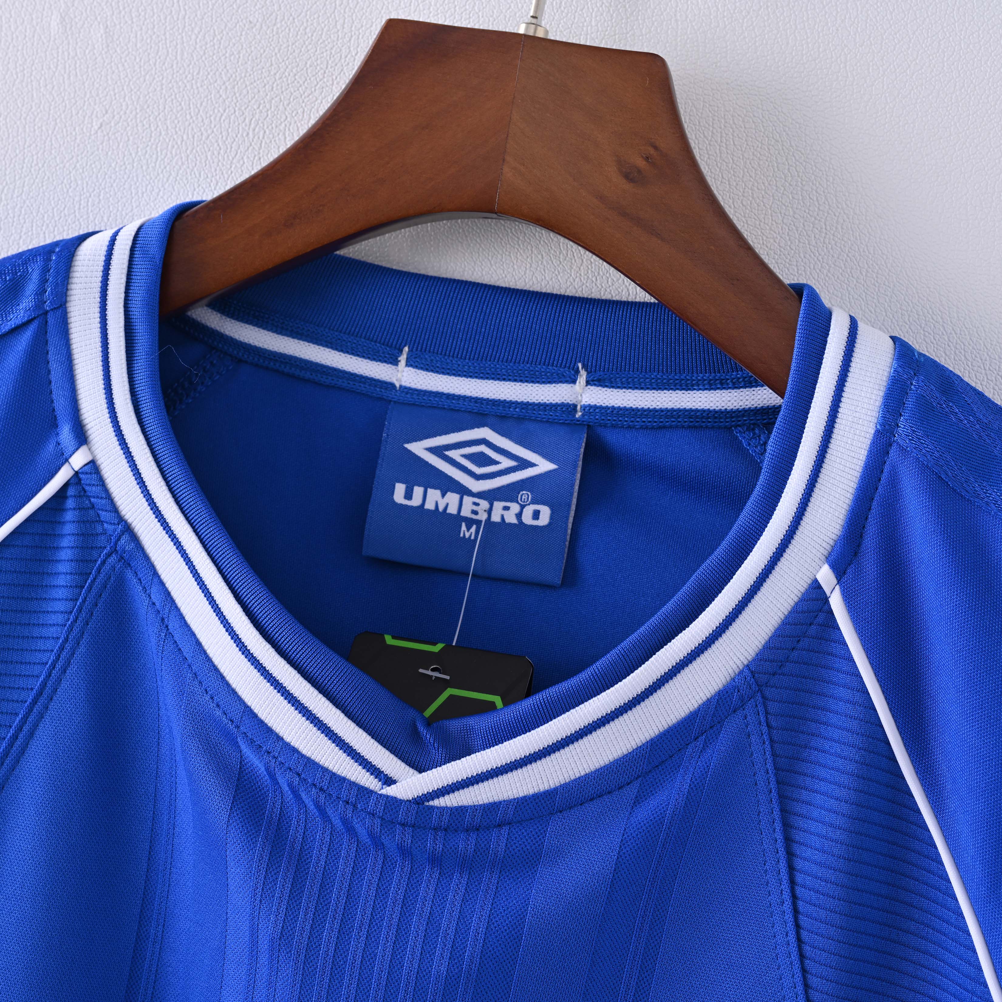 1999/2001 Retro Chelsea Home Football Shirt 1:1 Thai Quality:football jersey mysite: unitedjerseyfootball 邓江浪:football