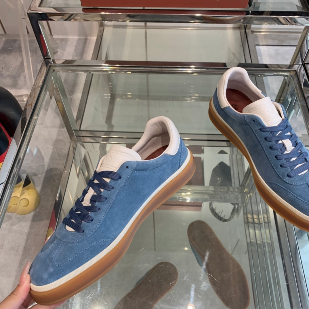 LP TENNIS WALK SNEAKERS AEGEAN SUEDE、mysite、Cacoeks