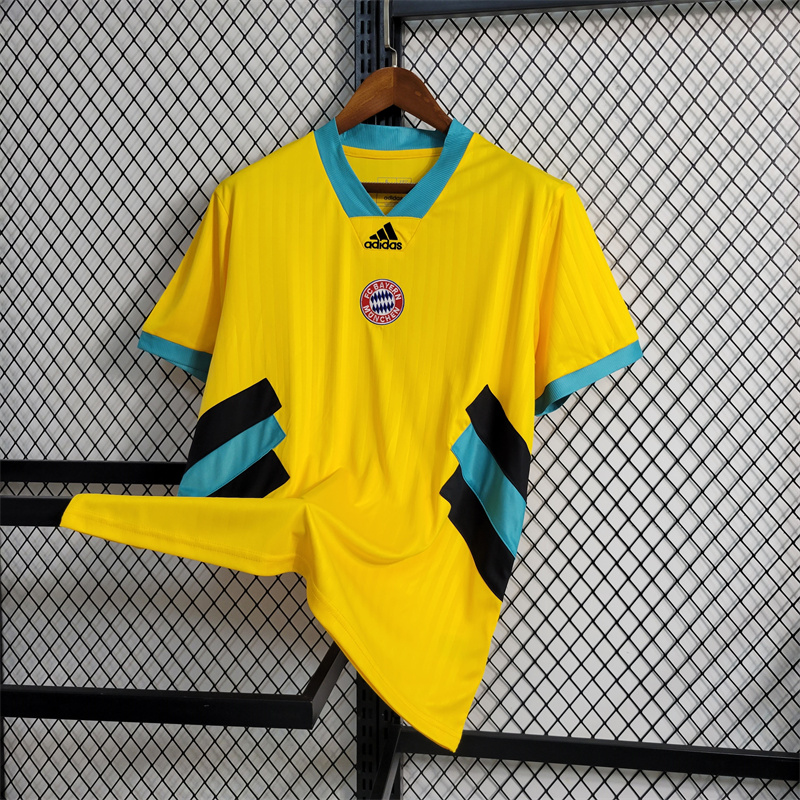 23/24 Bayern Munich Jersey Yellow Icon - Fans Version:football jersey mysite: unitedjerseyfootball 邓江浪:football