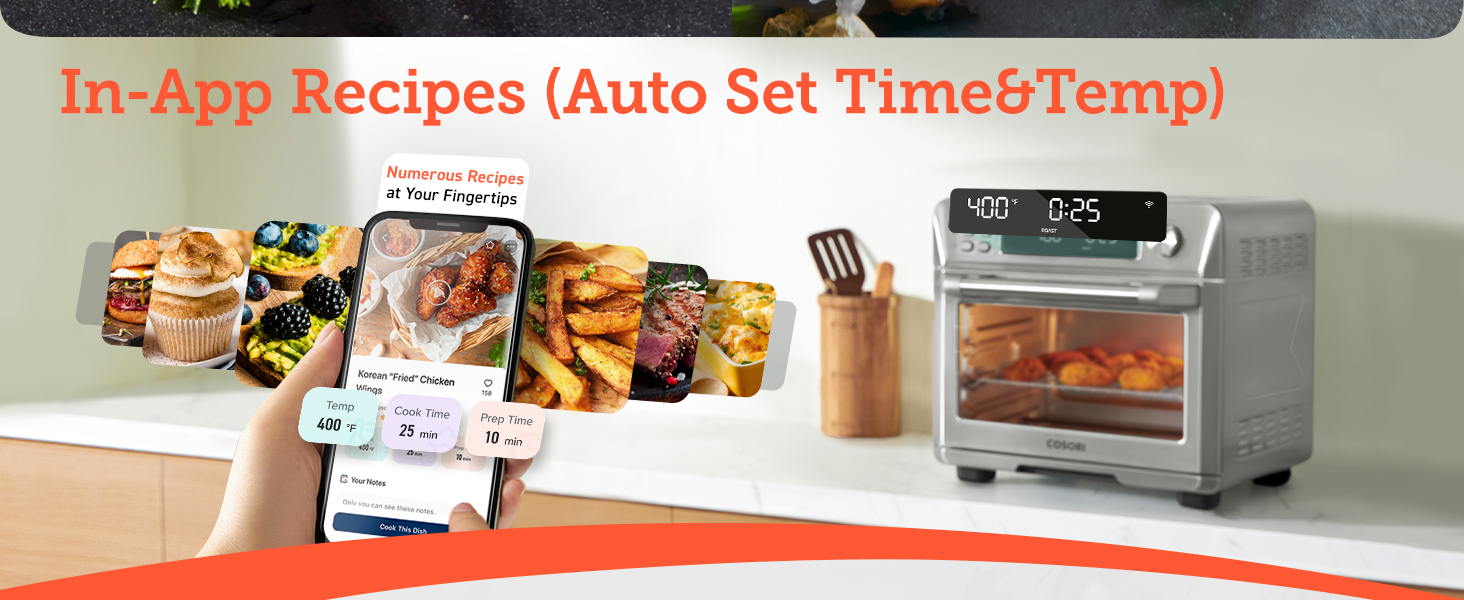 n-App Recipes (Auto Set Time&amp;Temp) 97 Recipes for You