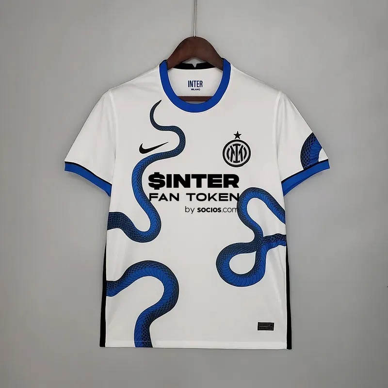 Internazionale Milan Football Jersey White 2021/2022 1:1 Thai Quality Away:football jersey mysite: unitedjerseyfootball 邓江浪:football