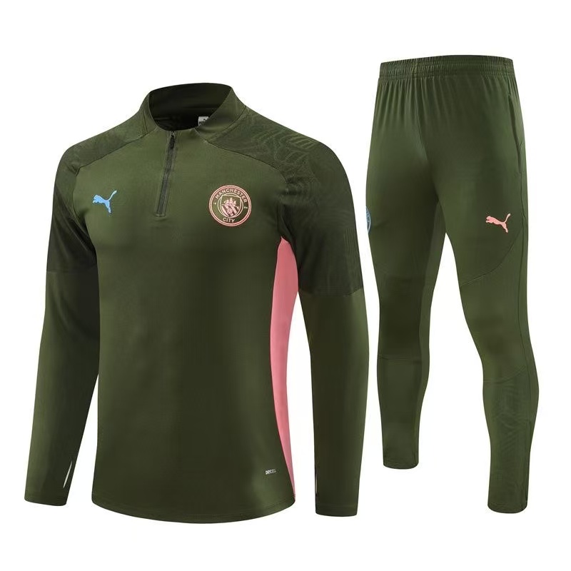 24-25 Manchester City adult long-sleeved half-pull training suit kit: Ajax 24-25 Home Stadium Jersey - Fans Version mysite: Adidas luxuryfootballshirts.com: https://www.luxuryfootballshirts.com/