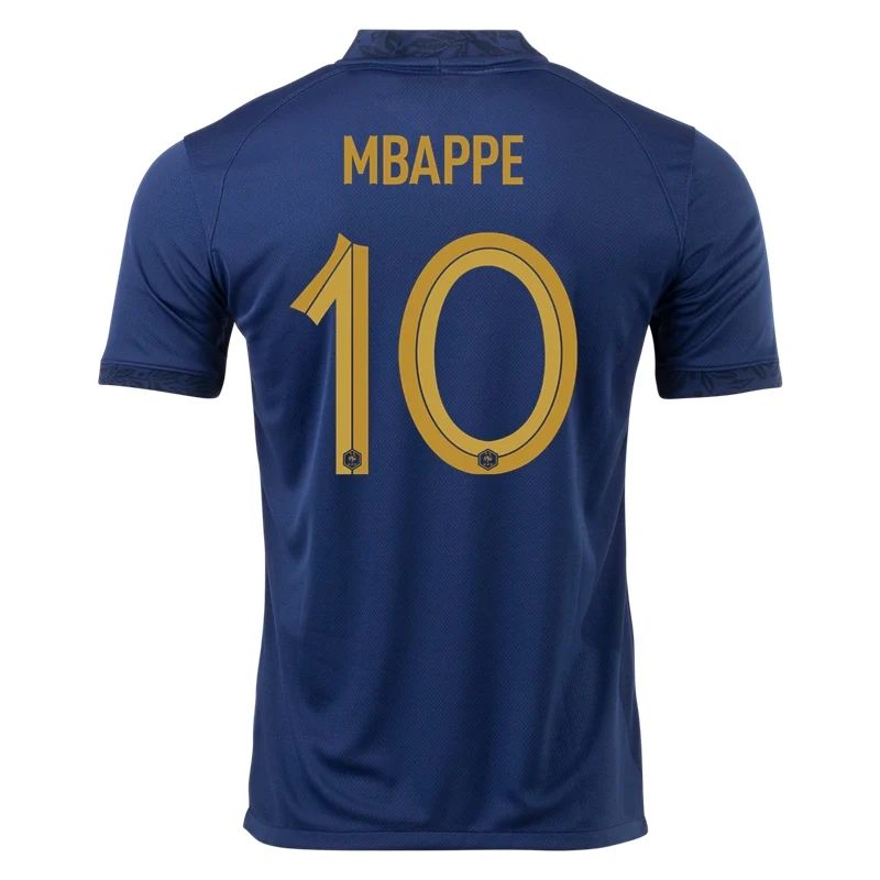 2022 Kylian Mbappe #10 France Home Jersey-mysite Custom Football Kit- Nextkits