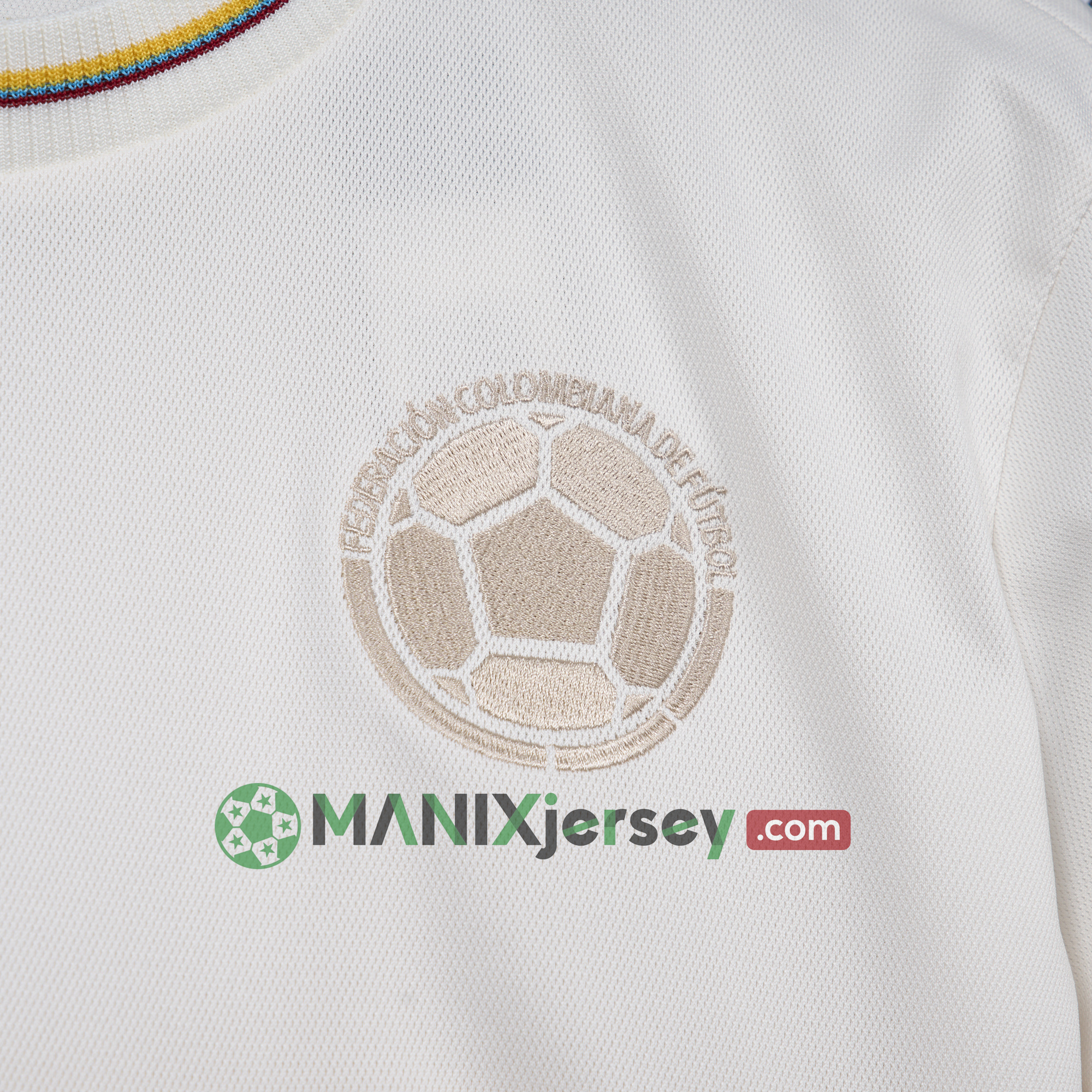 ManixJersey.com | Colombia 2024 100th Anniversary Jersey - Fans Version -Customize Name, Number and Patch | Worldwide Shipping