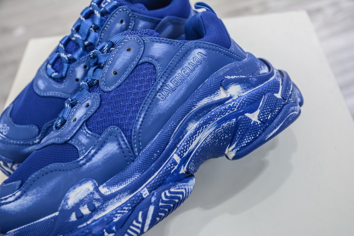 Balenciaga Triple S Sneaker Faded Blue、mysite、Cacoeks