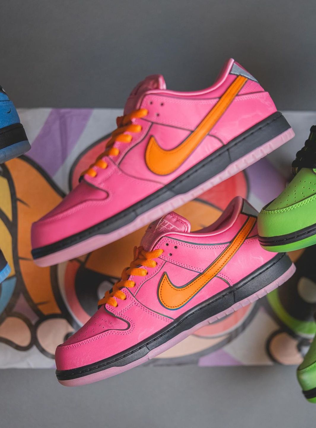 Nike SB Dunk Low The Powerpuff Girls Blossom、NIKE、Cacoeks