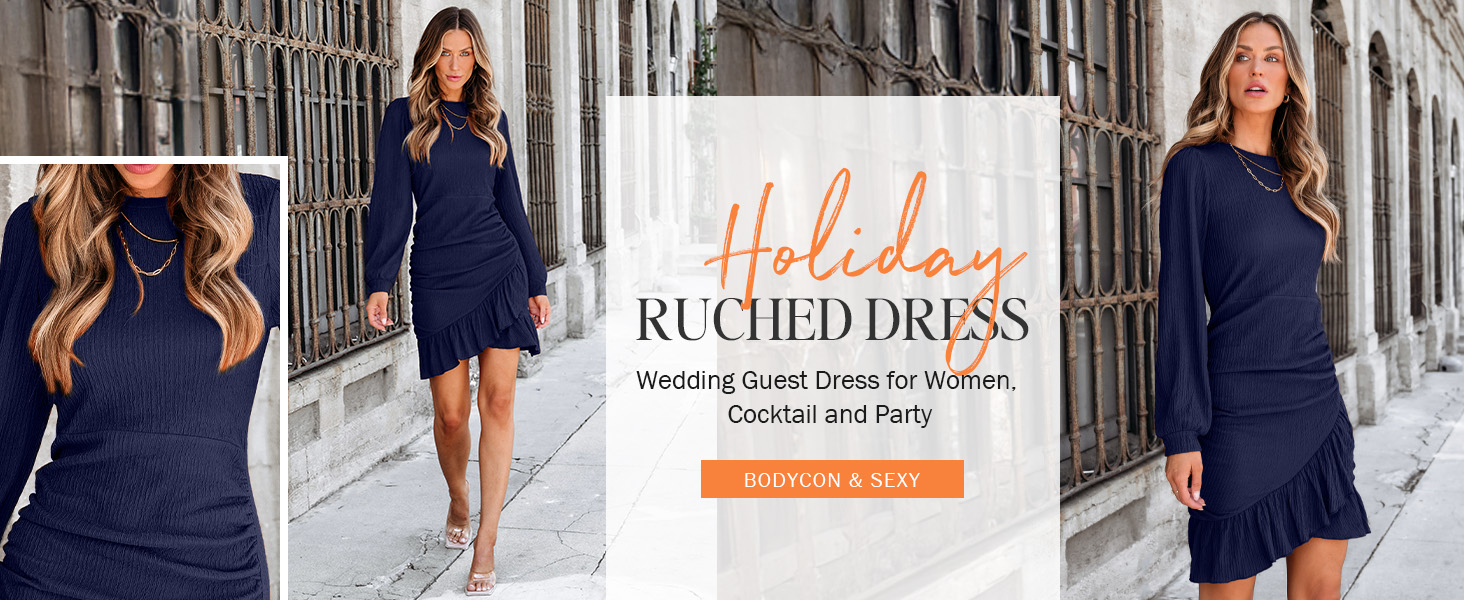 navy blue dress