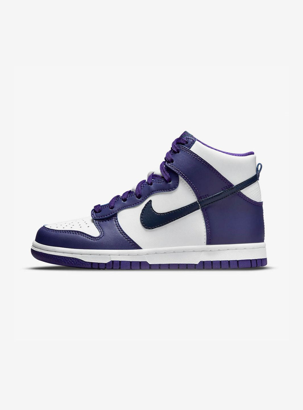 Nike Dunk High Electro Purple Midnight Navy、NIKE、Cacoeks