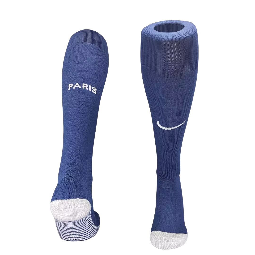 ManixJersey.com | Paris Saint-Germain PSG 24-25 Home Socks - Blue -Customize Name, Number and Patch | Worldwide Shipping